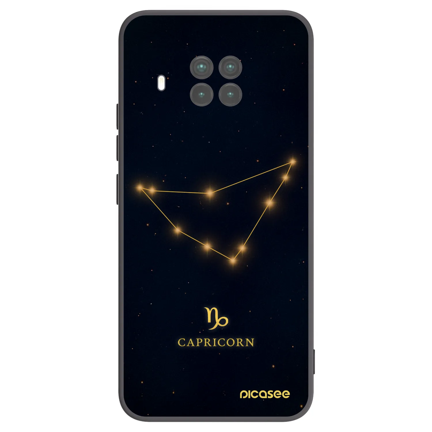 Picasee silikonový černý obal pro Xiaomi Mi 10T Lite - CAPRICORN