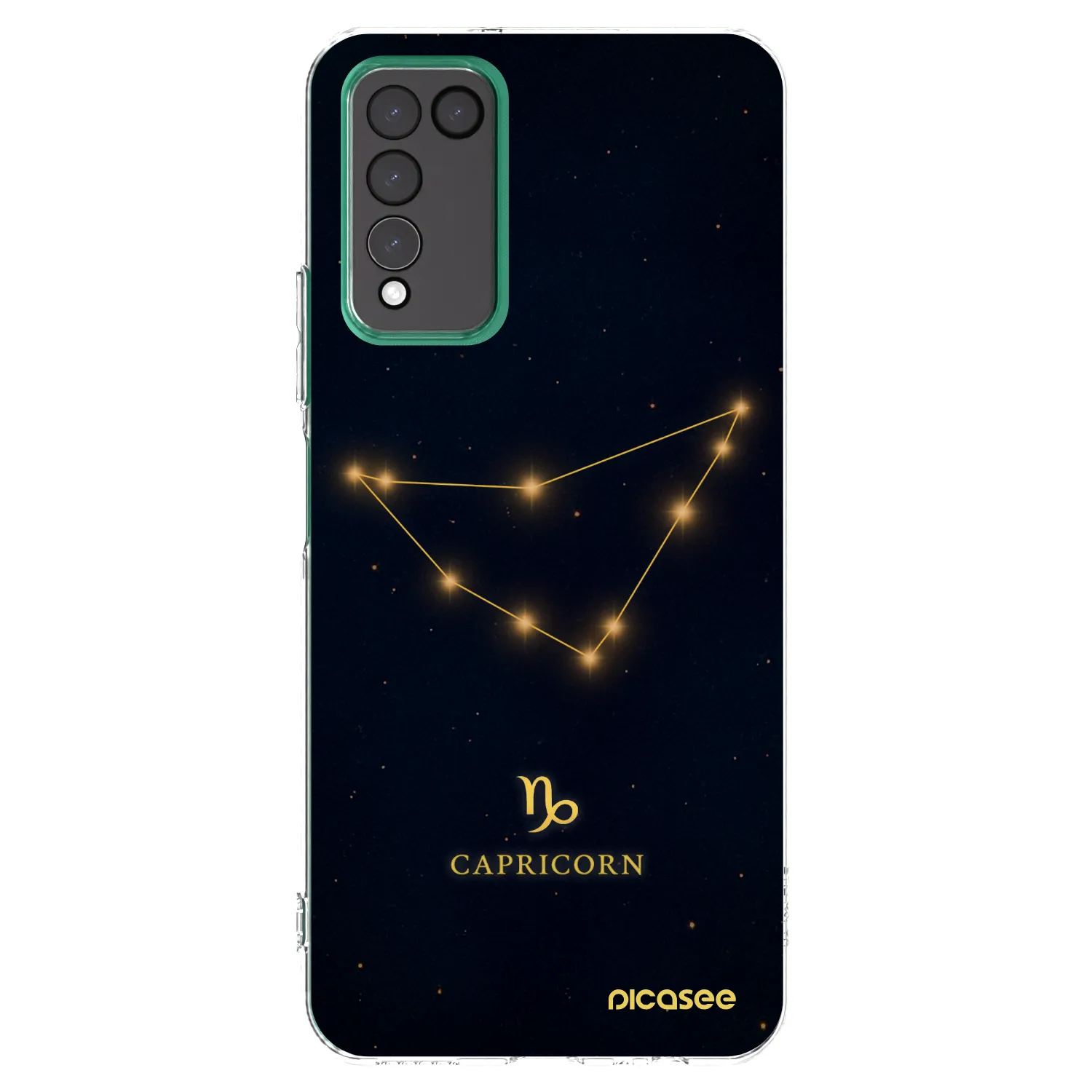 Picasee silikonový průhledný obal pro Honor 10X Lite - CAPRICORN