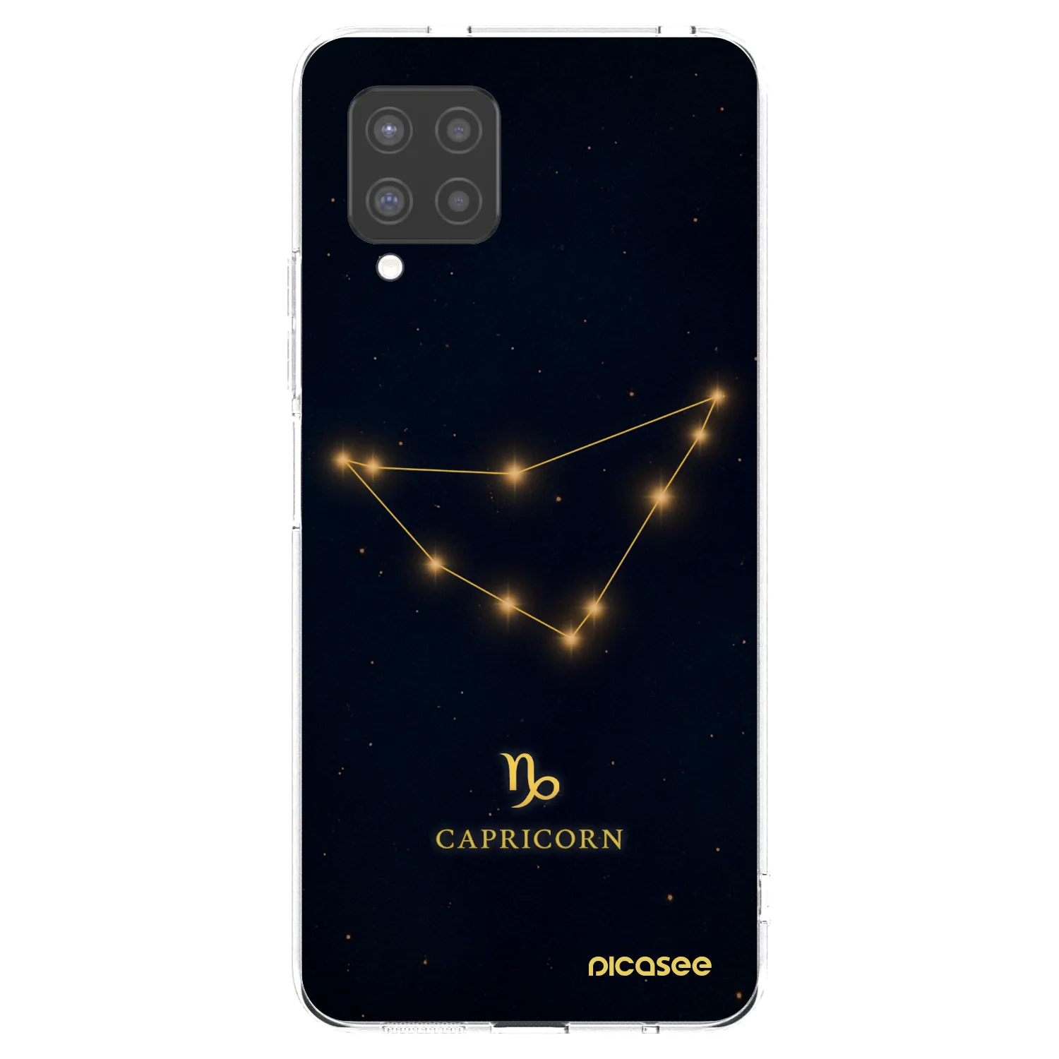 Picasee silikonový průhledný obal pro Samsung Galaxy A42 A426B - CAPRICORN