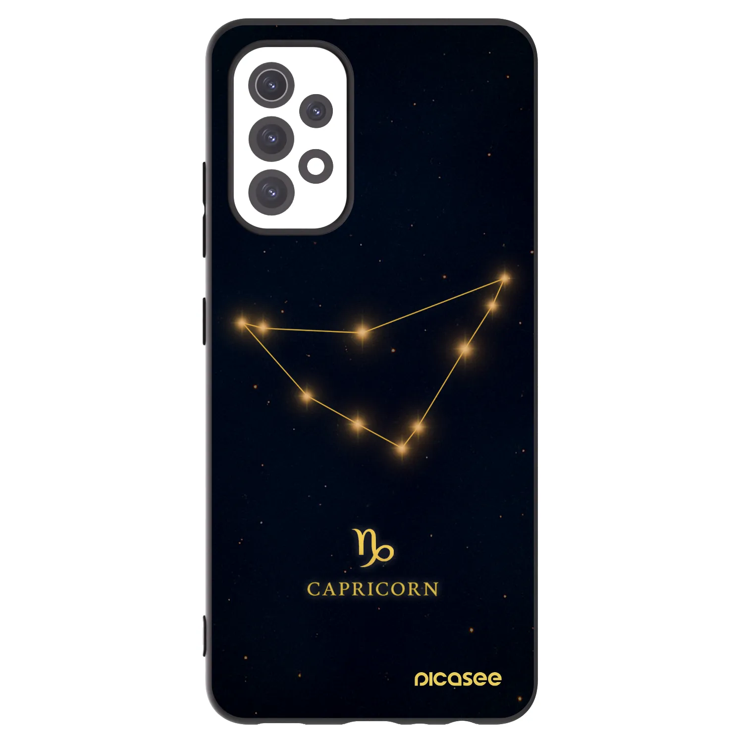 Picasee silikonový černý obal pro Samsung Galaxy A32 5G A326B - CAPRICORN