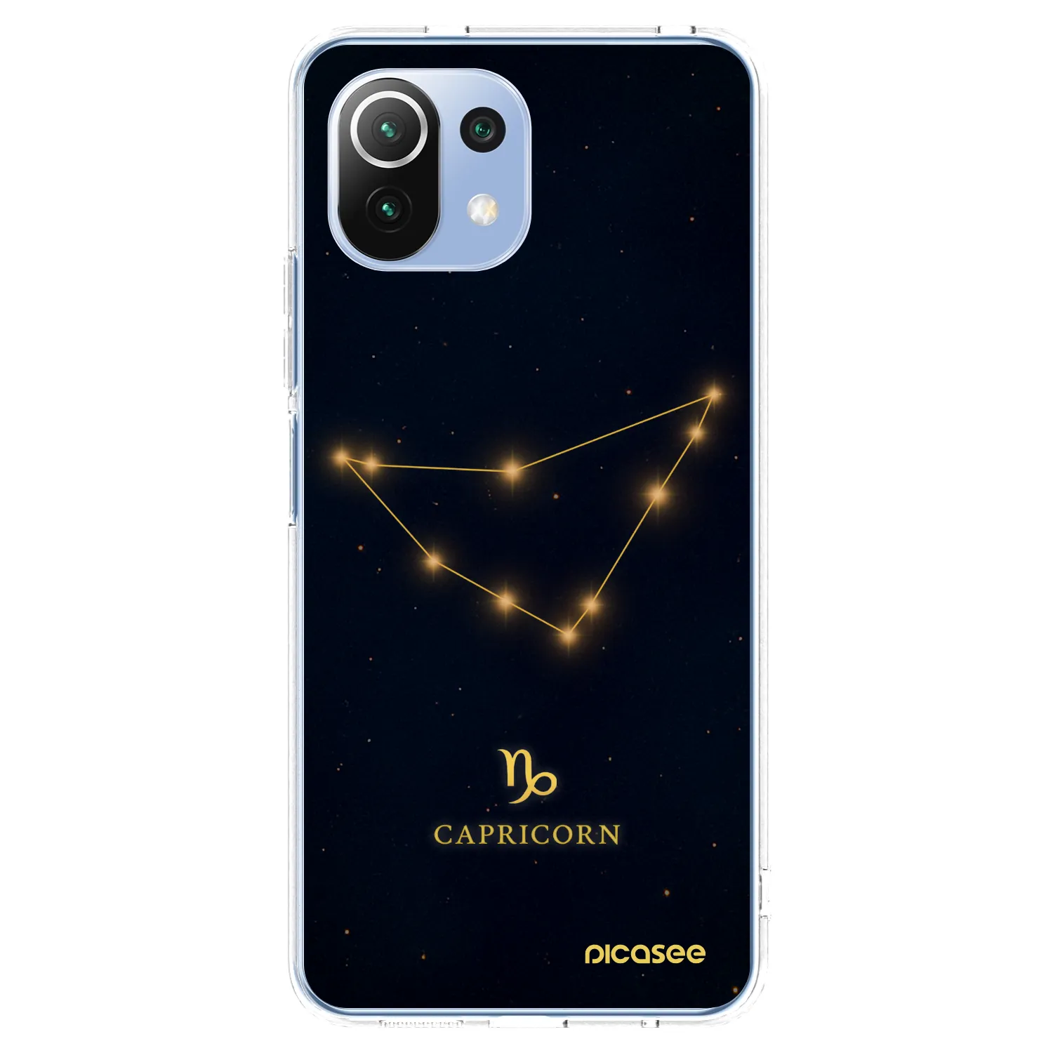Picasee silikonový průhledný obal pro Xiaomi Mi 11 Lite - CAPRICORN