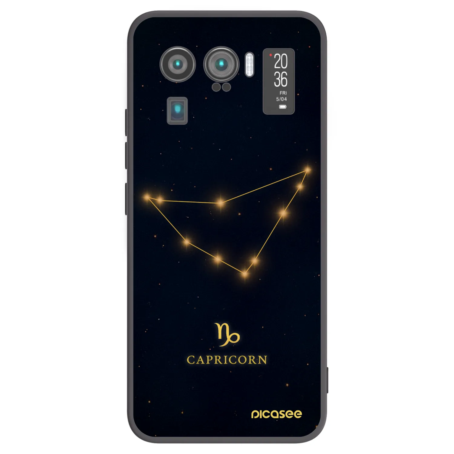 Picasee silikonový černý obal pro Xiaomi Mi 11 Ultra - CAPRICORN