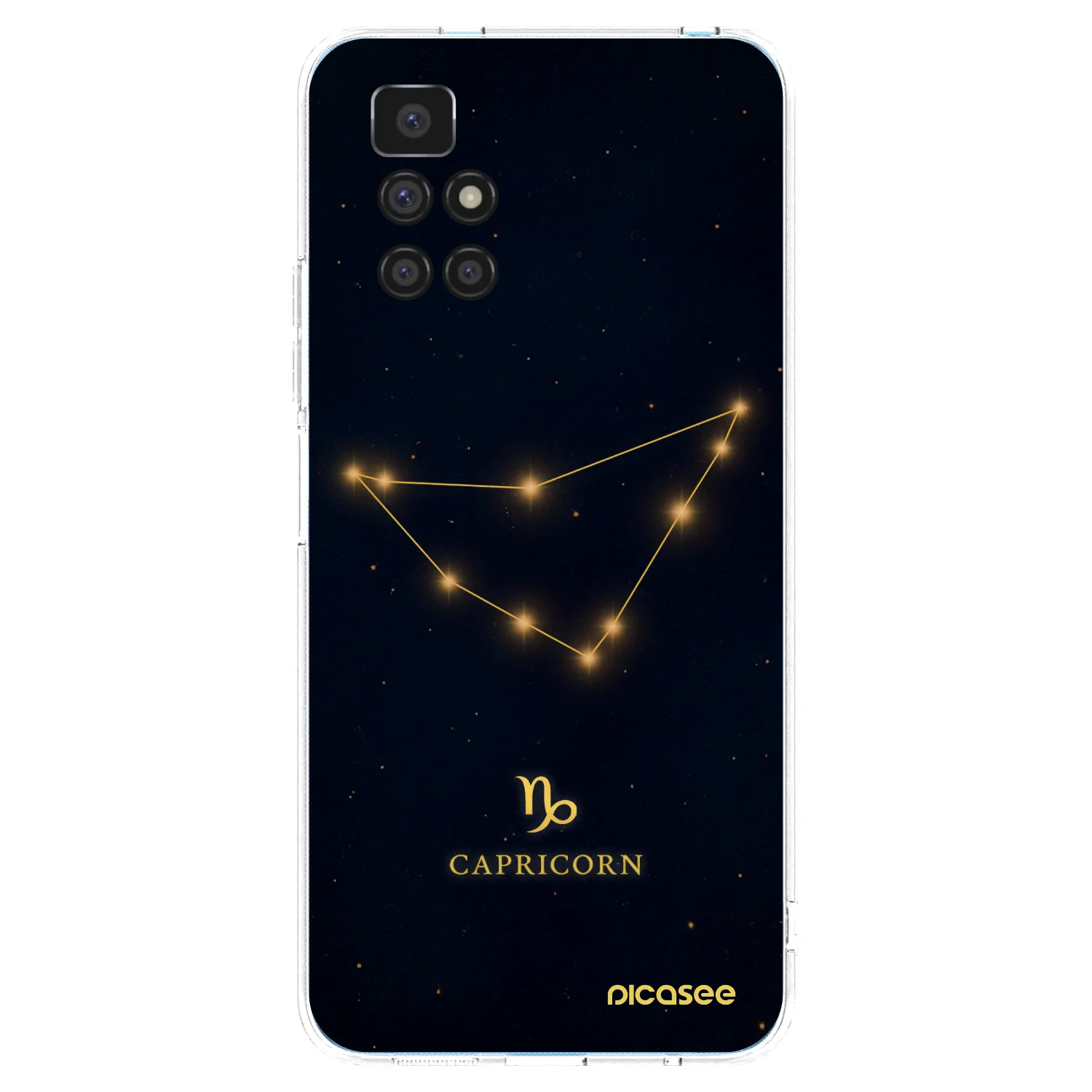 Picasee silikonový průhledný obal pro Xiaomi Redmi 10 - CAPRICORN