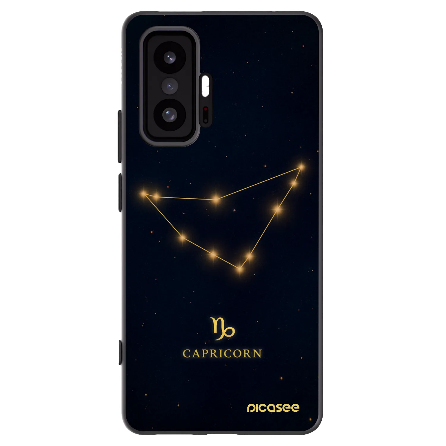 Picasee silikonový černý obal pro Xiaomi 11T Pro - CAPRICORN