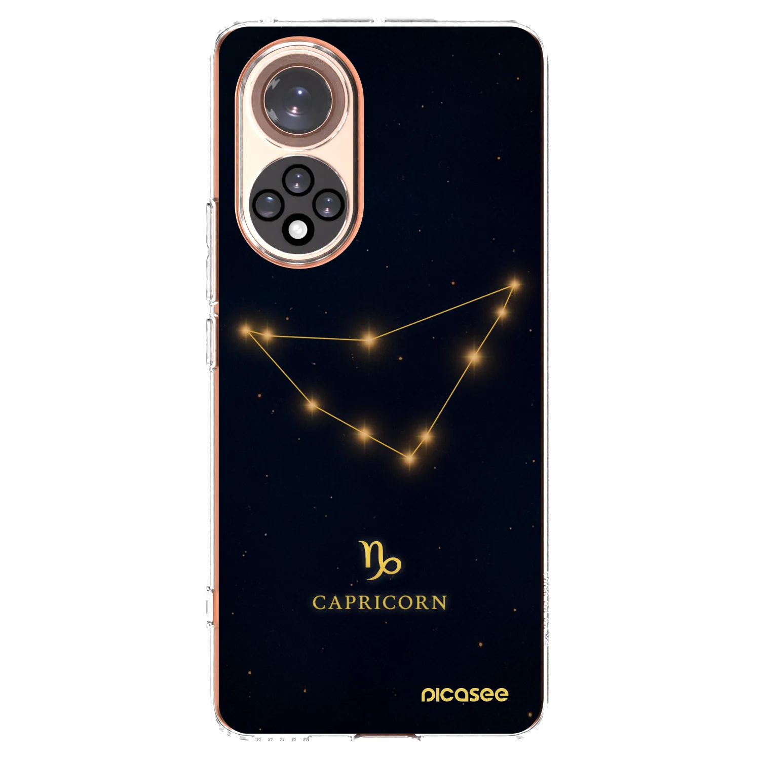 Picasee silikonový průhledný obal pro Honor 50 5G - CAPRICORN