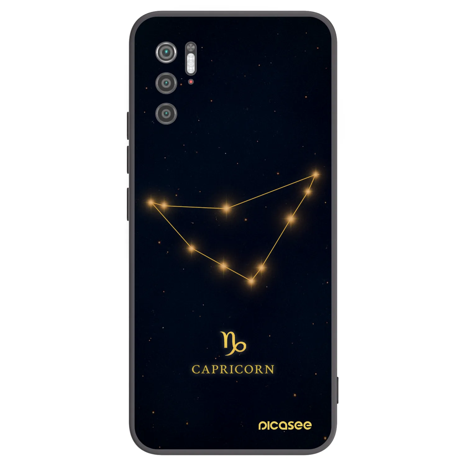 Picasee silikonový černý obal pro Xiaomi Poco M3 Pro 5G - CAPRICORN