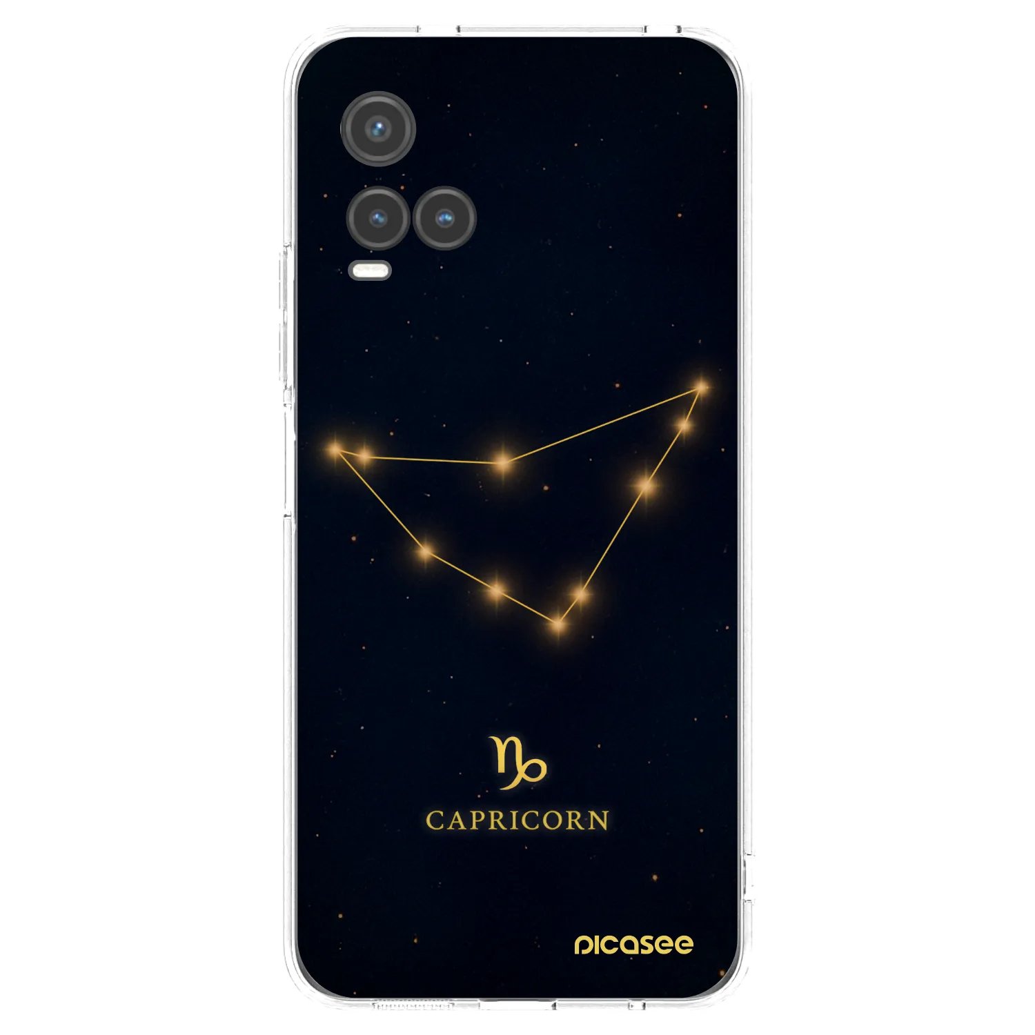 Picasee silikonový průhledný obal pro Vivo Y33s - CAPRICORN