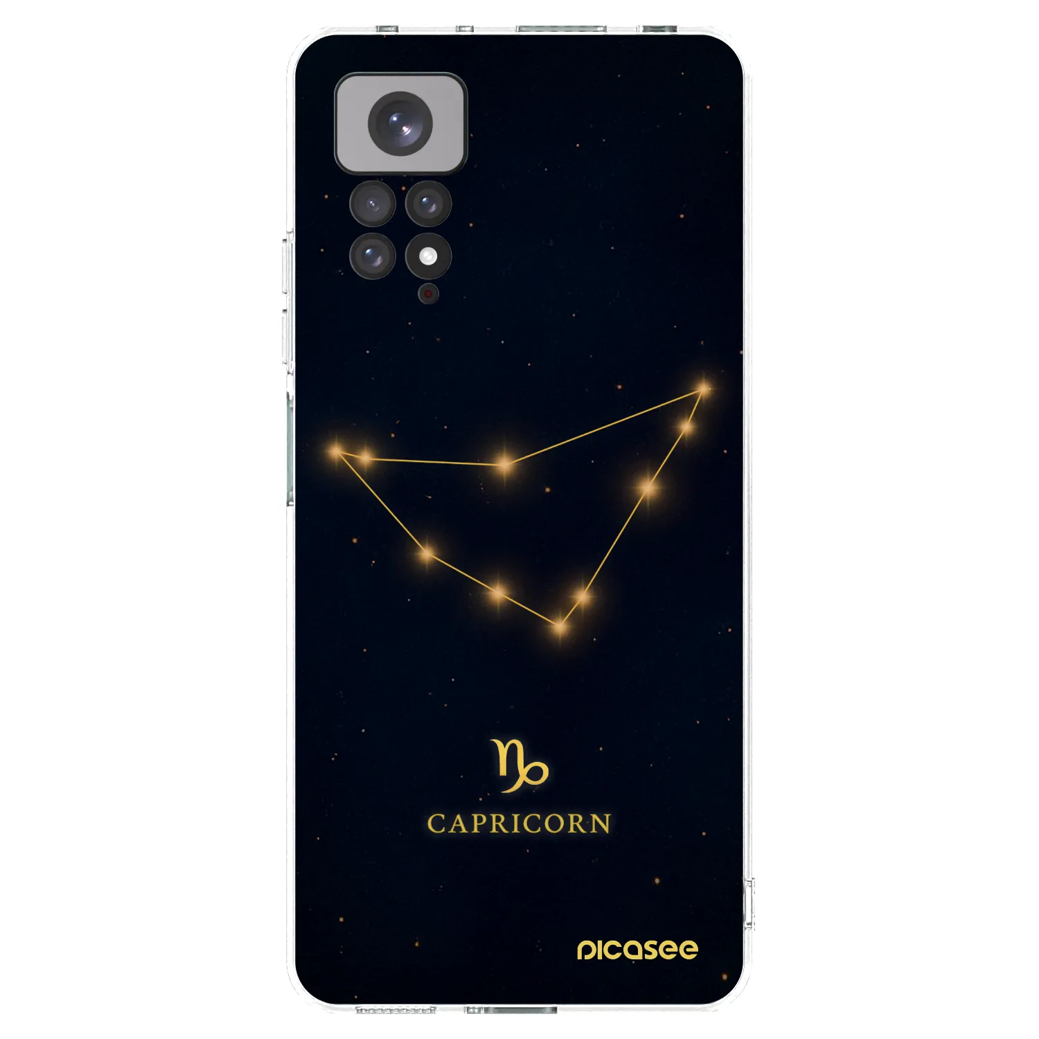 Picasee silikonový průhledný obal pro Xiaomi Redmi Note 11 - CAPRICORN