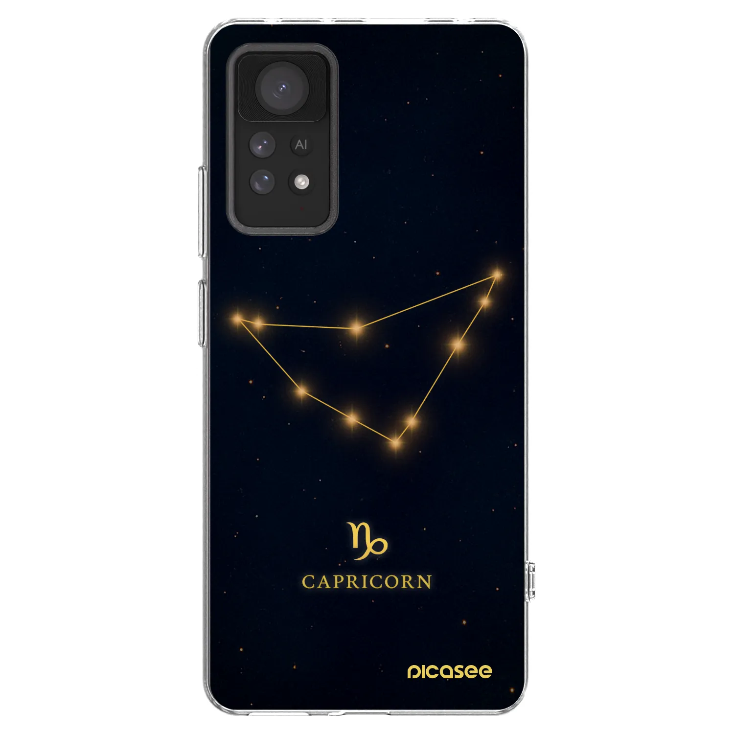 Picasee silikonový průhledný obal pro Xiaomi Redmi Note 11 Pro 5G - CAPRICORN