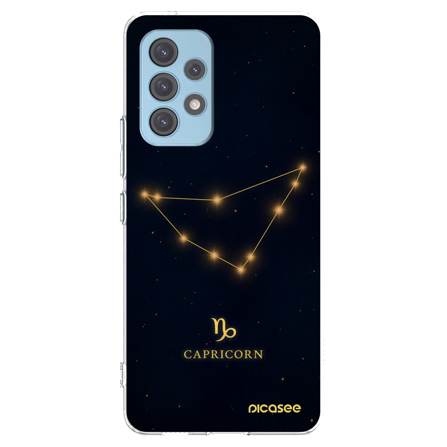 Picasee silikonový průhledný obal pro Samsung Galaxy A53 5G A536 - CAPRICORN