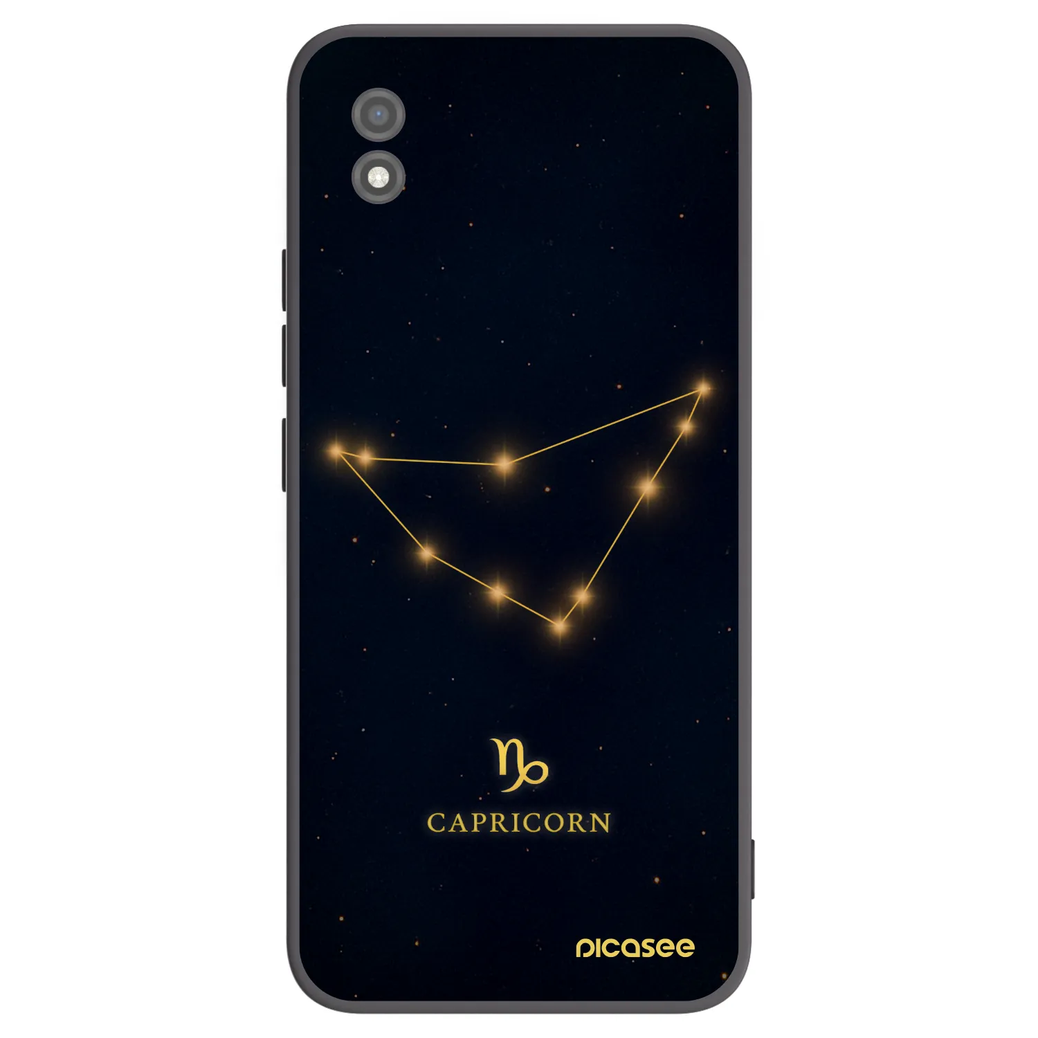 Picasee silikonový černý obal pro Realme C11 (2021) - CAPRICORN