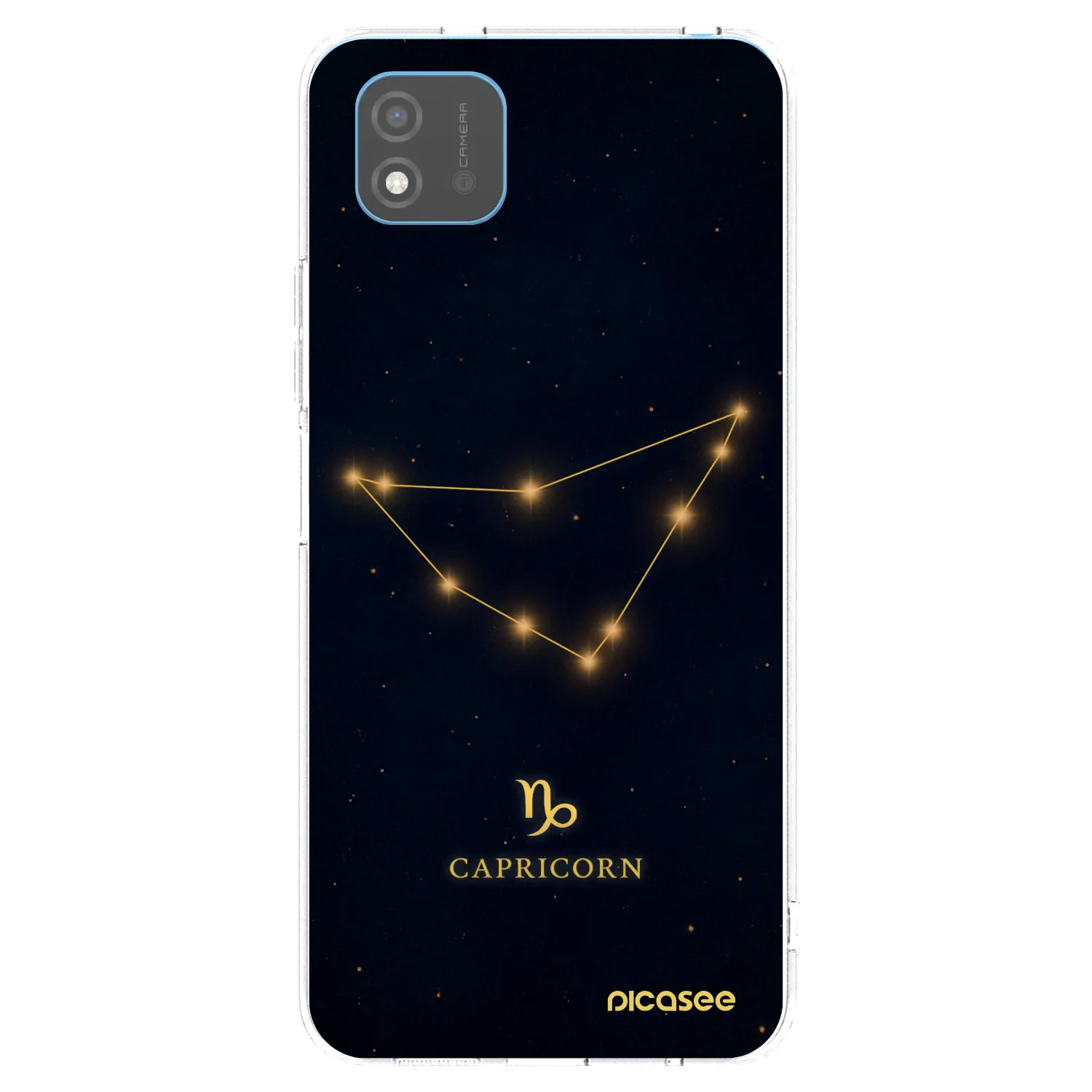 Picasee silikonový průhledný obal pro Realme C11 (2021) - CAPRICORN