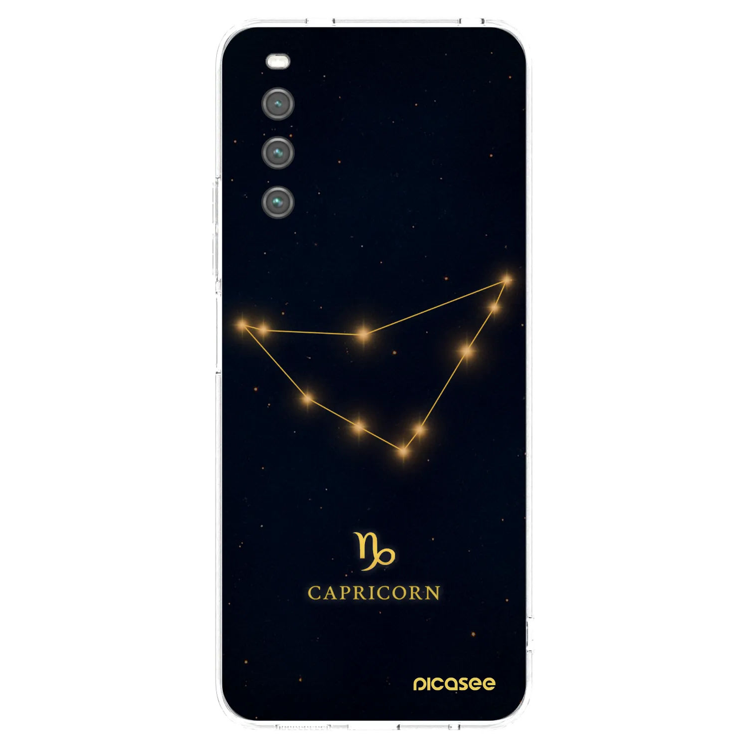 Picasee silikonový průhledný obal pro Sony Xperia 10 IV 5G - CAPRICORN