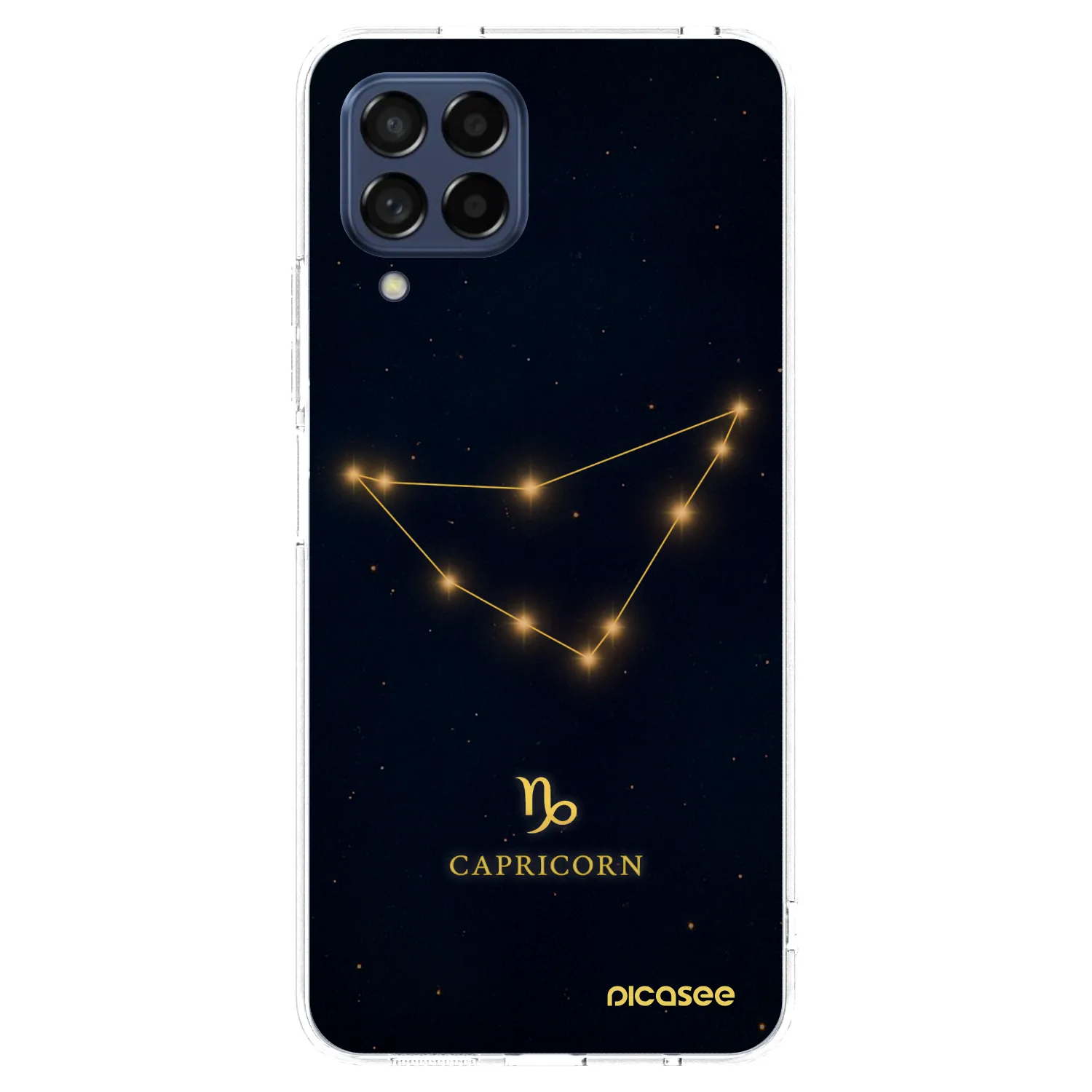 Picasee silikonový průhledný obal pro Samsung Galaxy M53 5G - CAPRICORN