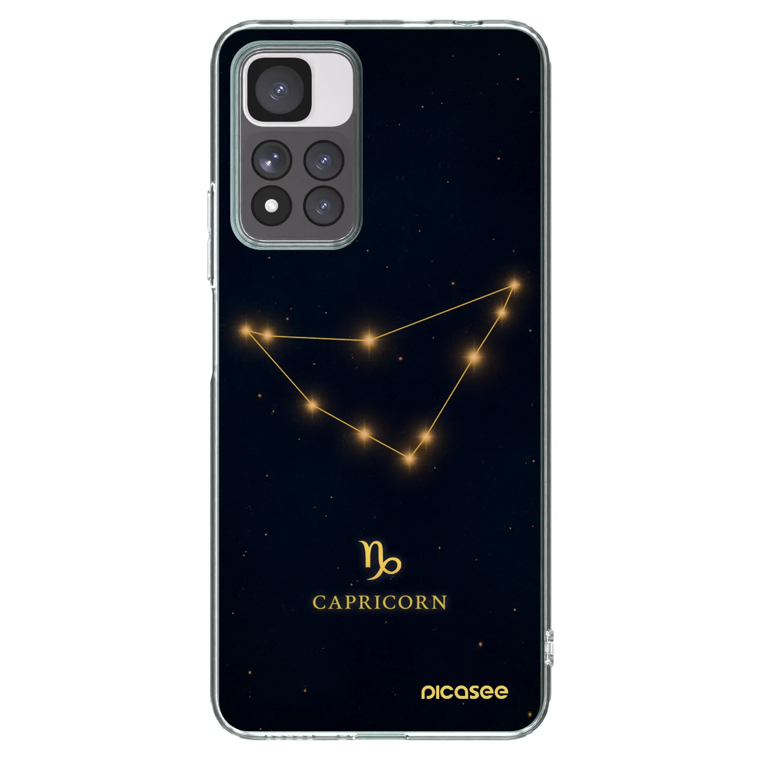 Picasee silikonový průhledný obal pro Xiaomi Redmi Note 11 Pro+ 5G - CAPRICORN
