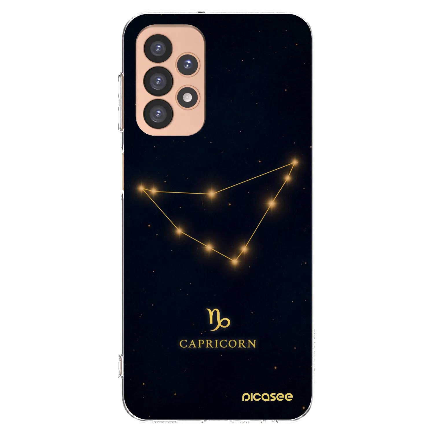 Picasee silikonový průhledný obal pro Samsung Galaxy A23 A236B 5G - CAPRICORN