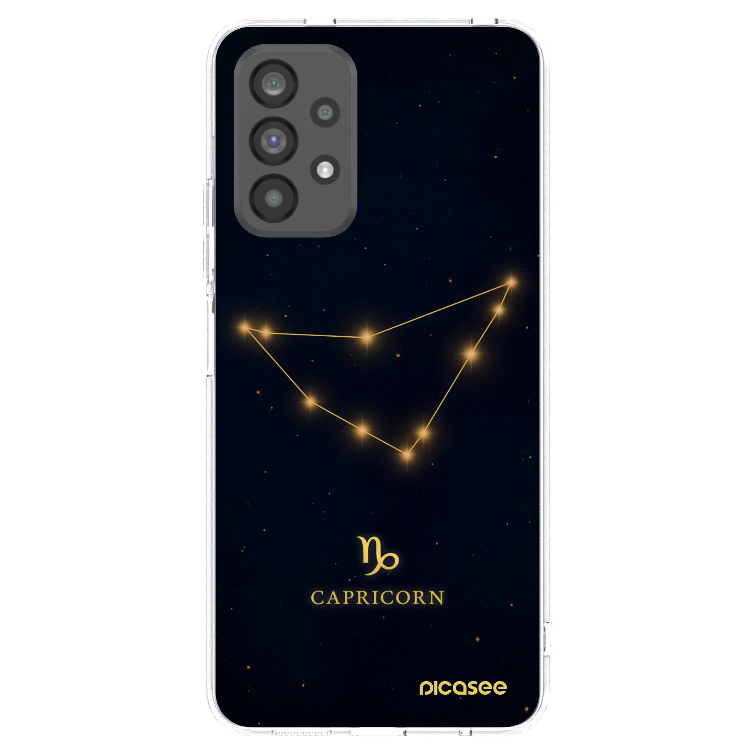 Picasee silikonový průhledný obal pro Samsung Galaxy A73 5G - CAPRICORN
