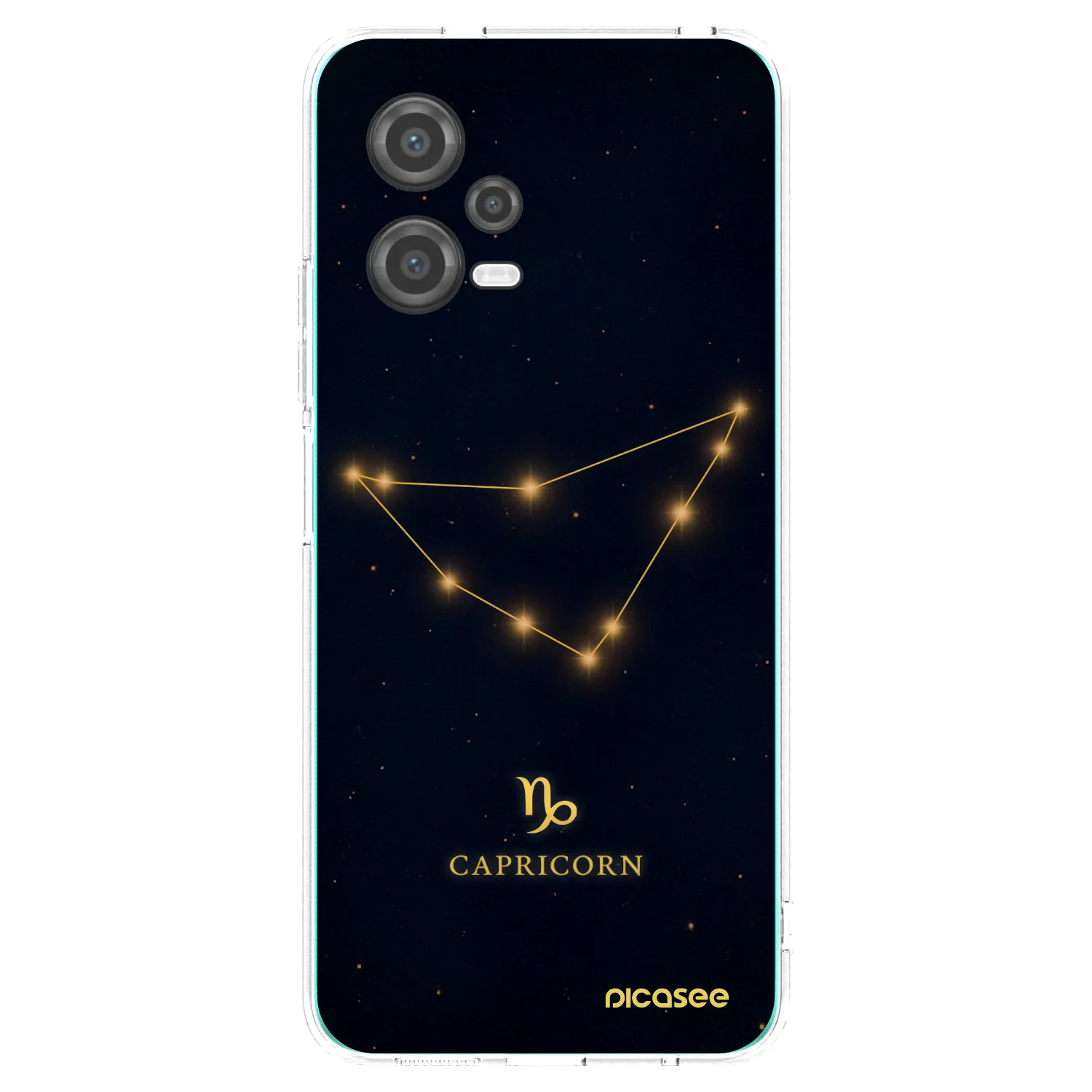 Picasee silikonový průhledný obal pro Xiaomi Poco X5 - CAPRICORN
