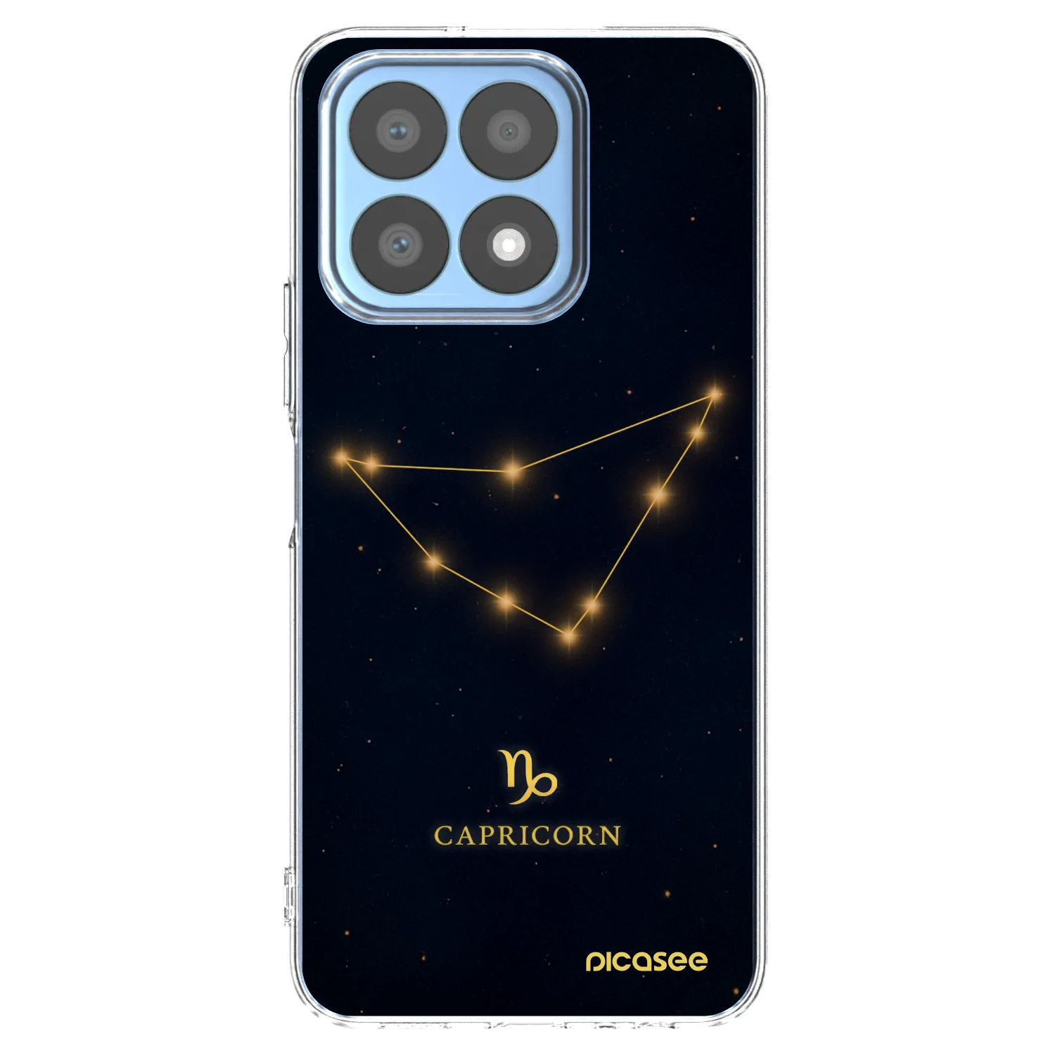 Picasee silikonový průhledný obal pro Honor X8a - CAPRICORN