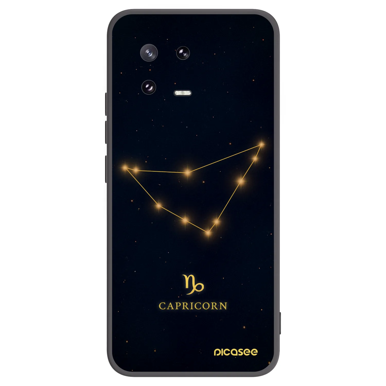 Picasee silikonový černý obal pro Xiaomi 13 Pro - CAPRICORN