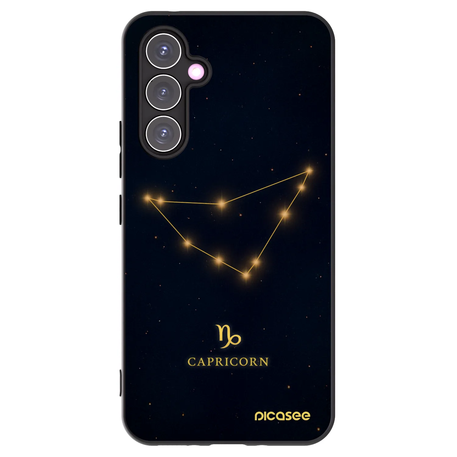 Picasee silikonový černý obal pro Samsung Galaxy A54 5G A546B - CAPRICORN