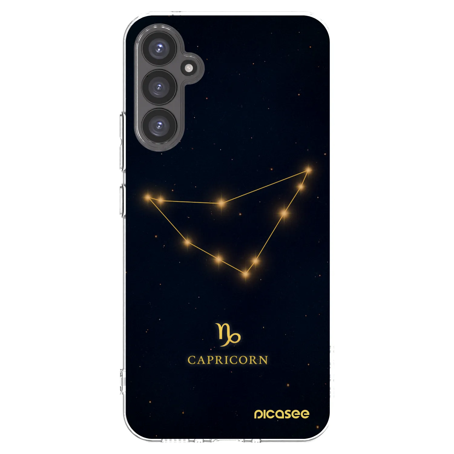 Picasee silikonový průhledný obal pro Samsung Galaxy A34 5G A346B - CAPRICORN