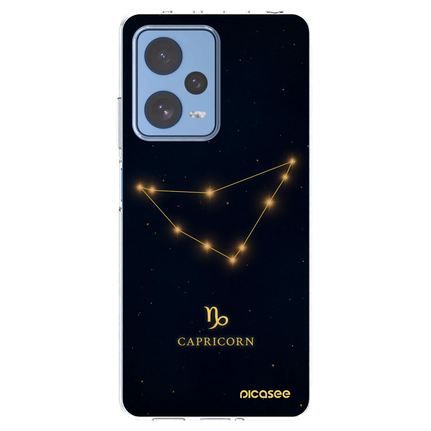 Picasee silikonový průhledný obal pro Xiaomi Redmi Note 12 Pro 5G - CAPRICORN