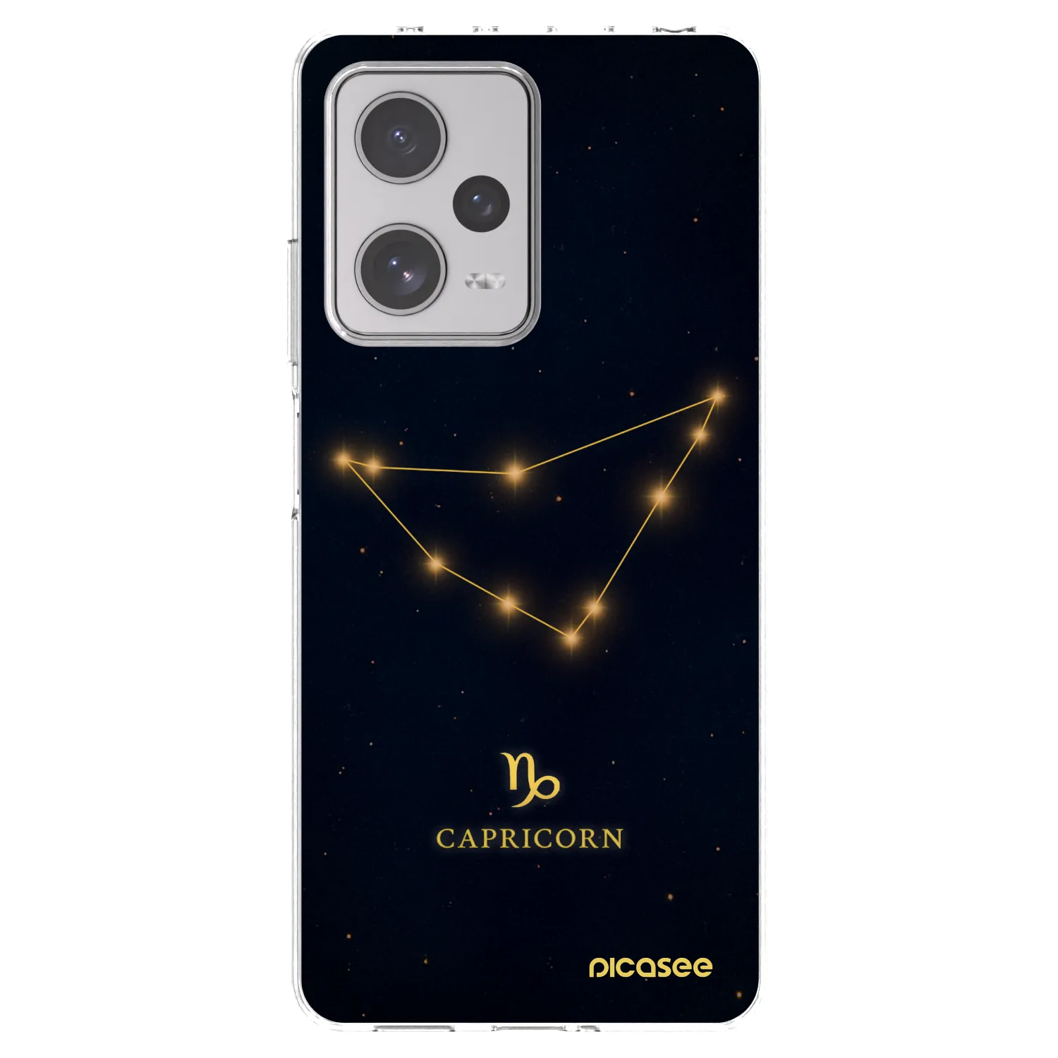 Picasee silikonový průhledný obal pro Xiaomi Redmi Note 12 Pro+ 5G - CAPRICORN