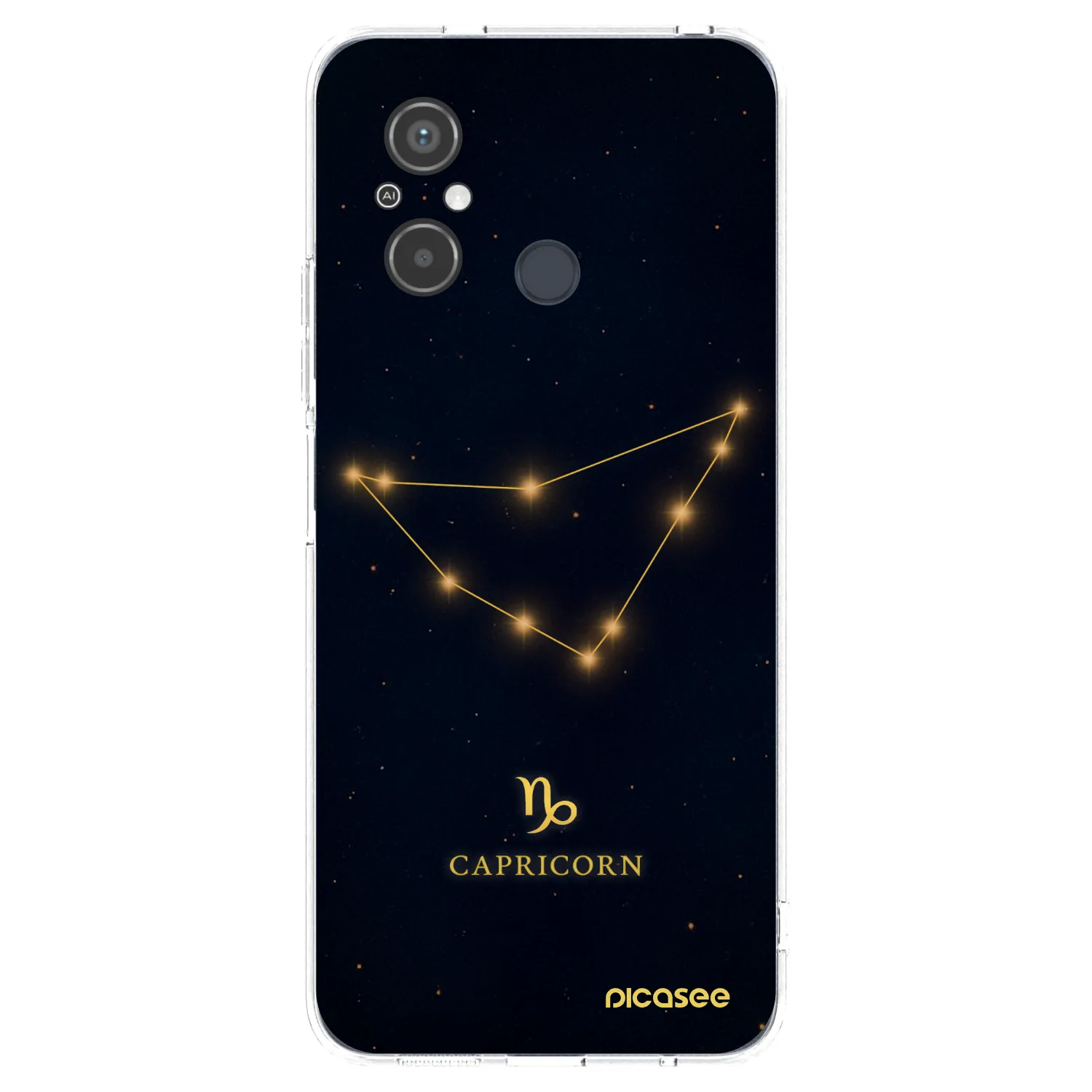 Picasee silikonový průhledný obal pro Xiaomi Redmi 12C - CAPRICORN