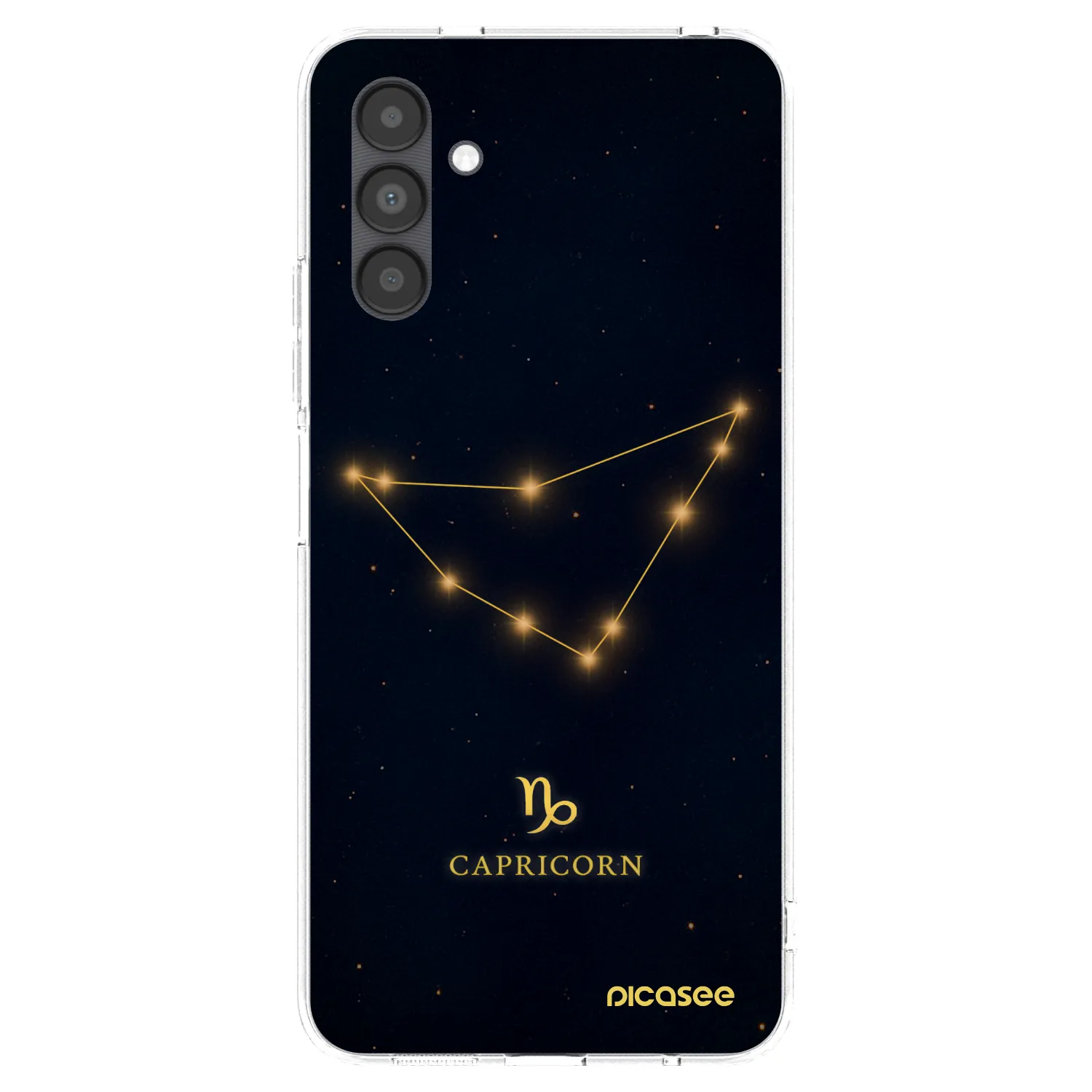 Picasee silikonový průhledný obal pro Samsung Galaxy A04s A047F - CAPRICORN