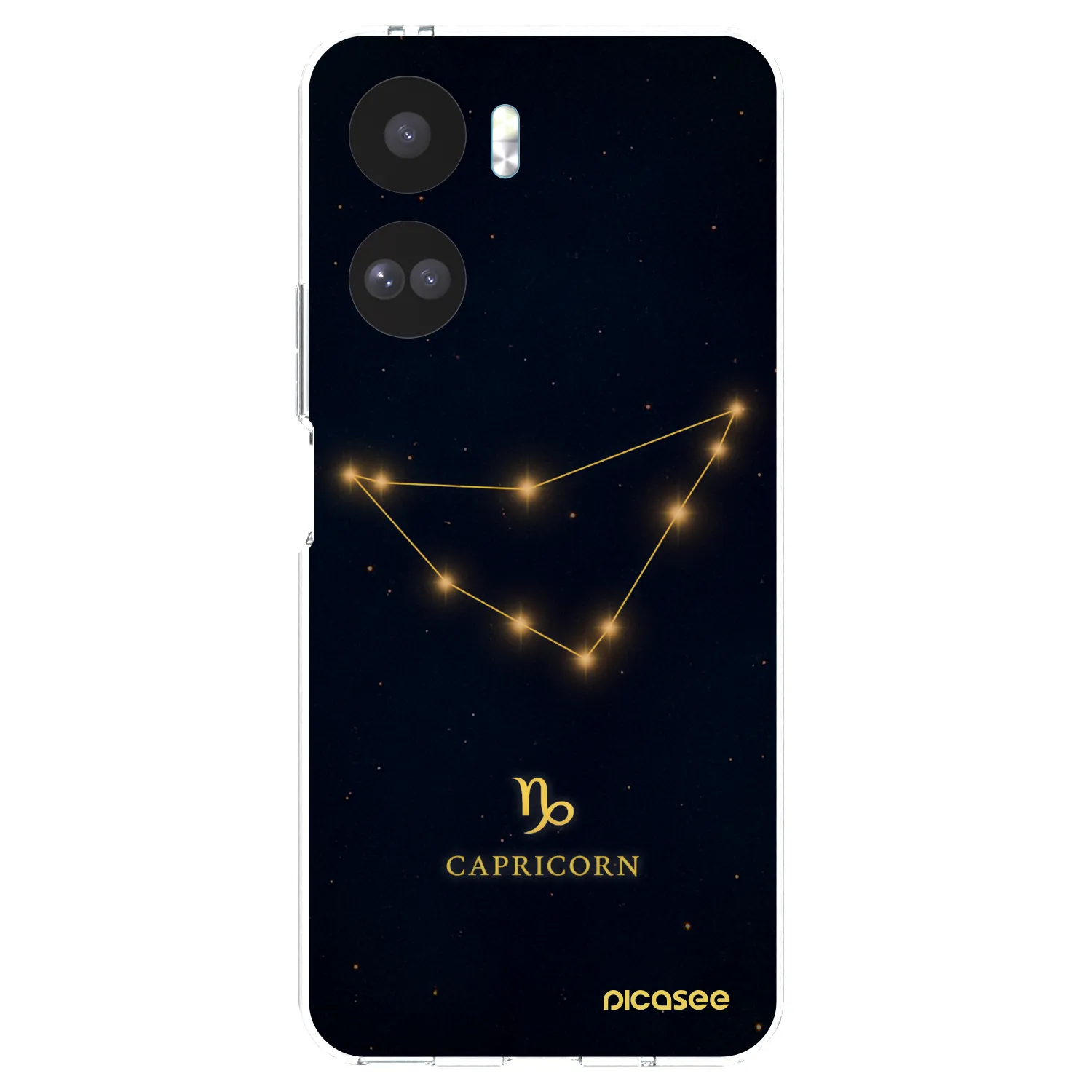 Picasee silikonový průhledný obal pro Honor 90 Lite 5G - CAPRICORN