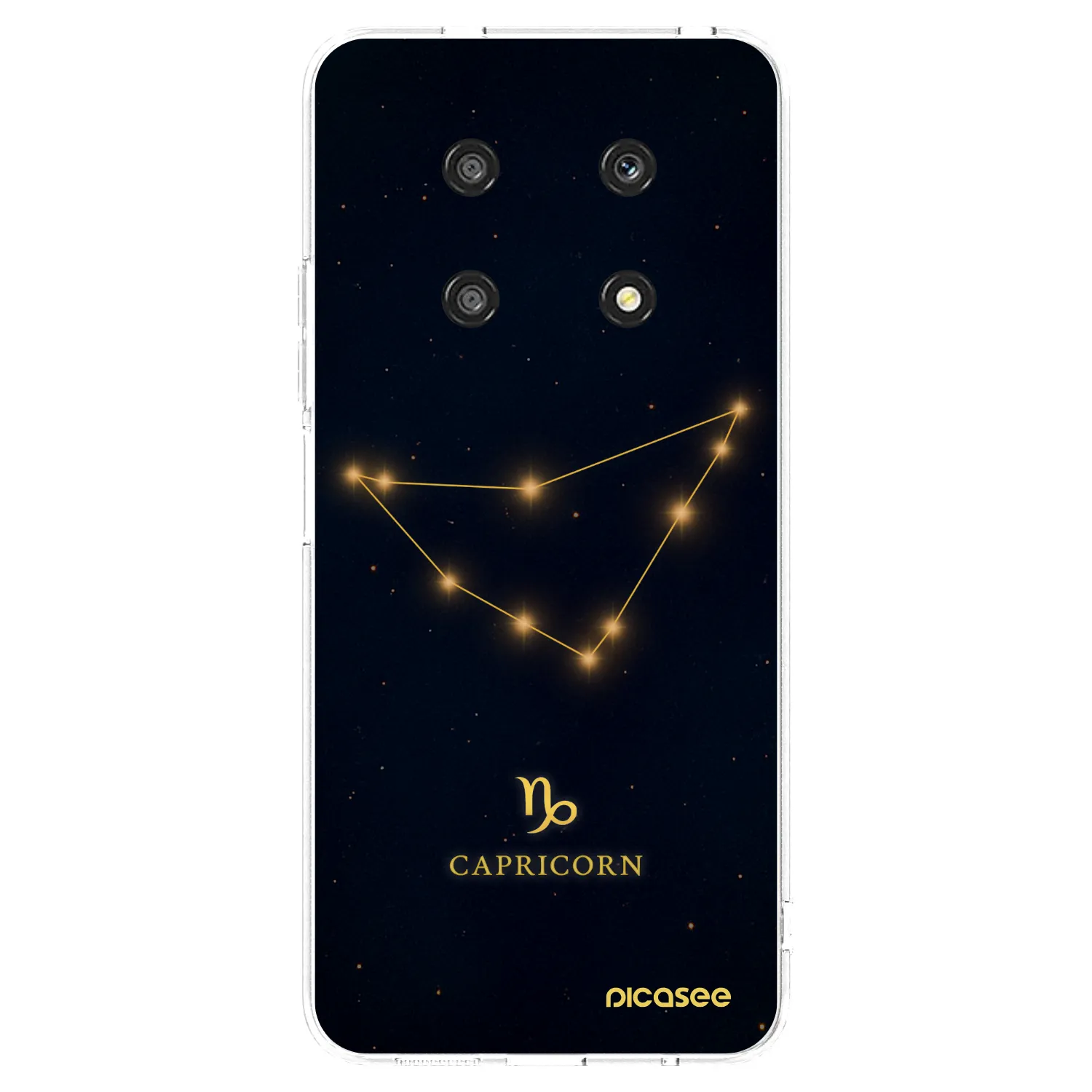 Picasee silikonový průhledný obal pro Honor Magic4 Lite 5G - CAPRICORN