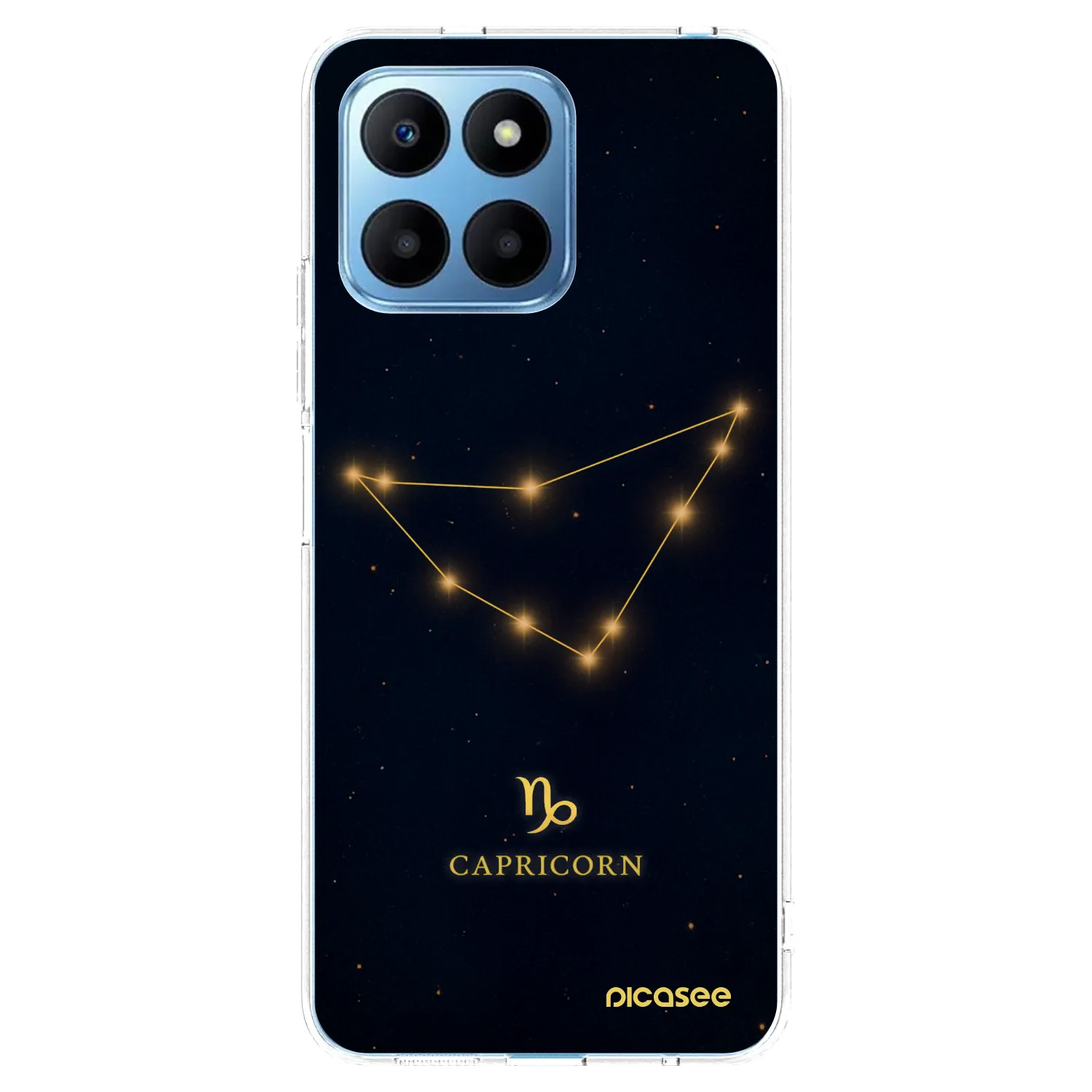 Picasee silikonový průhledný obal pro Honor 70 Lite - CAPRICORN