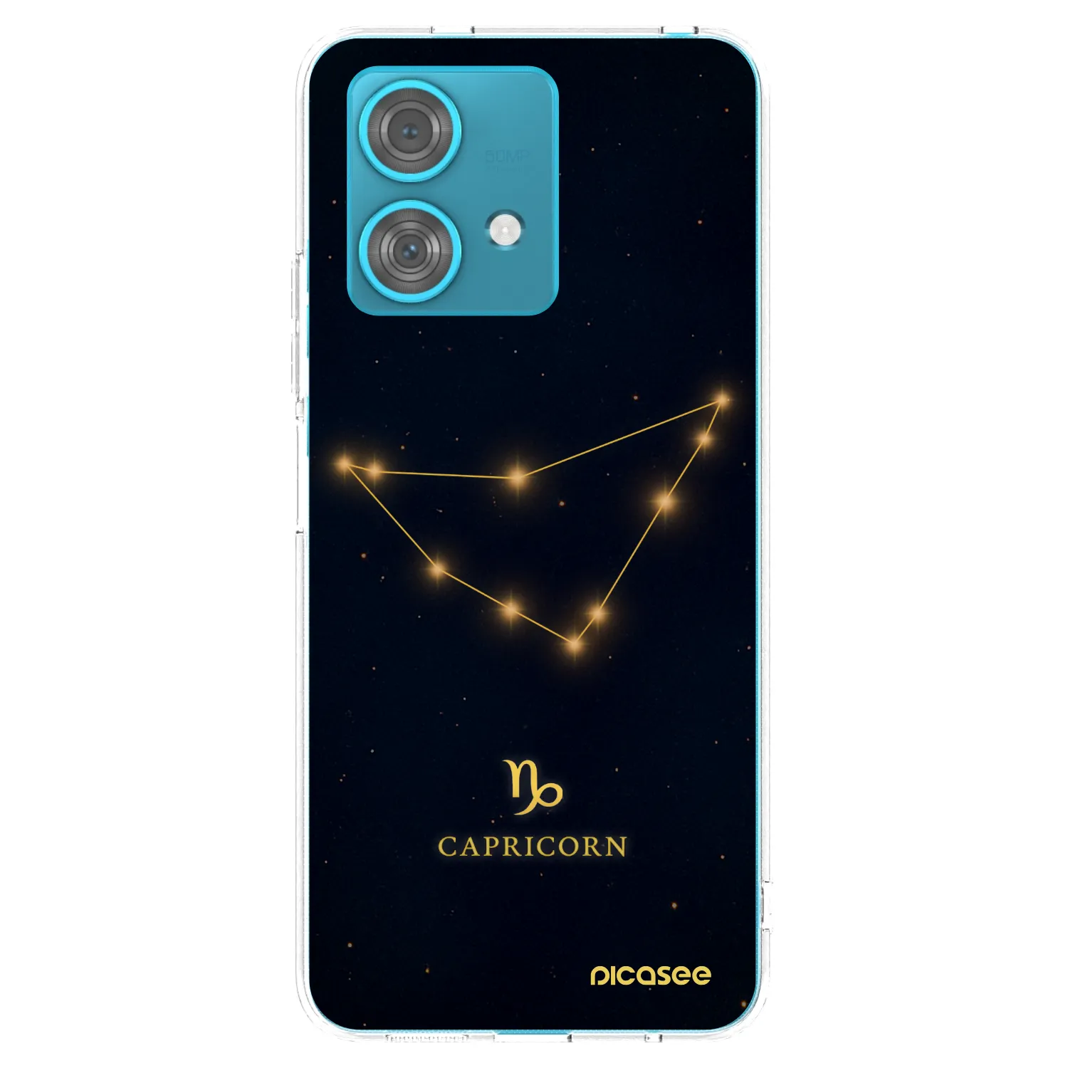 Picasee silikonový průhledný obal pro Motorola Edge 40 Neo - CAPRICORN