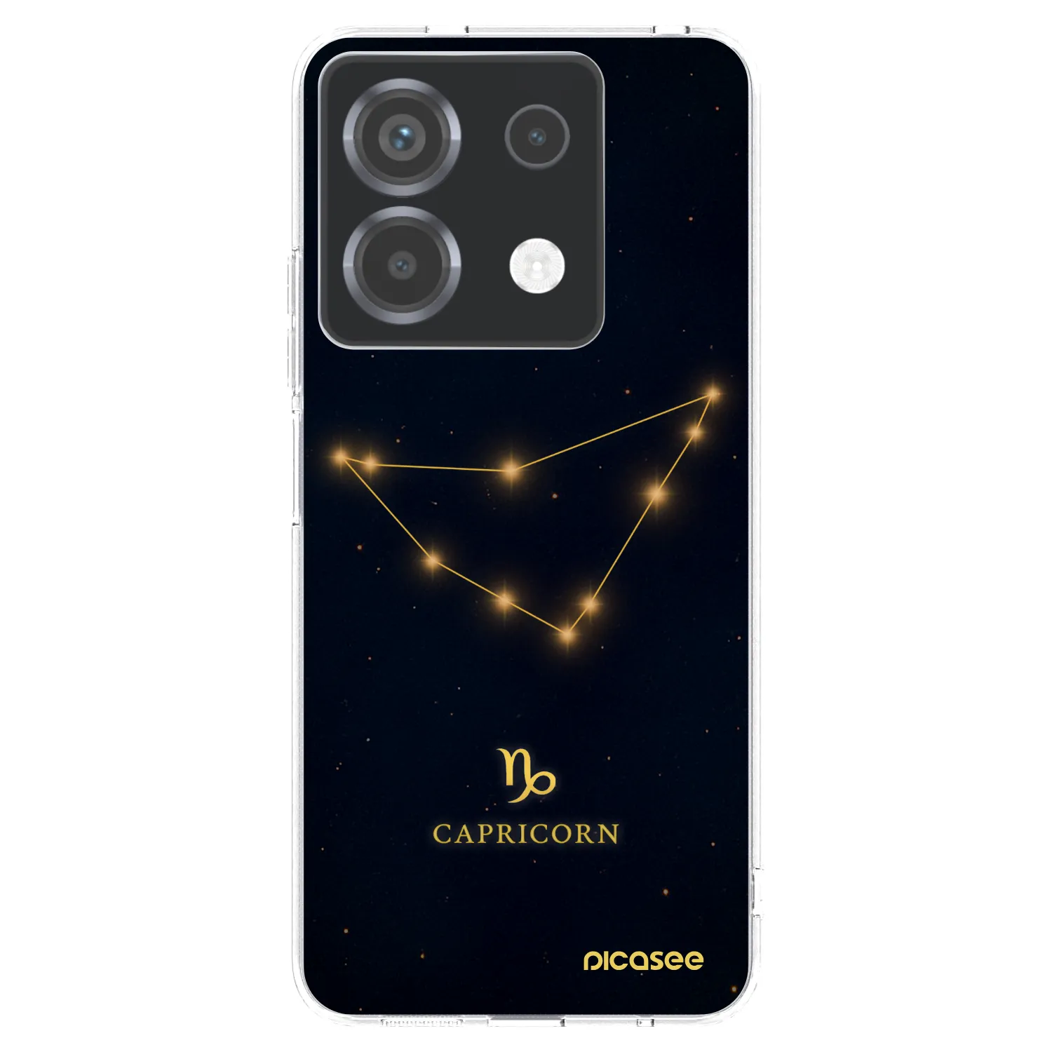 Picasee silikonový průhledný obal pro Xiaomi Poco X6 - CAPRICORN