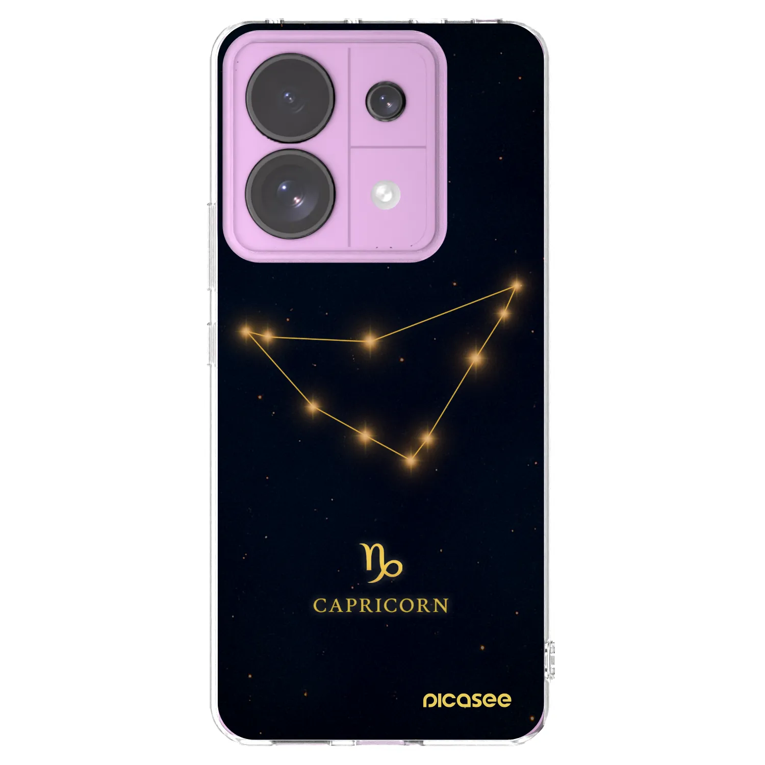 Picasee silikonový průhledný obal pro Xiaomi Redmi Note 13 Pro 5G - CAPRICORN