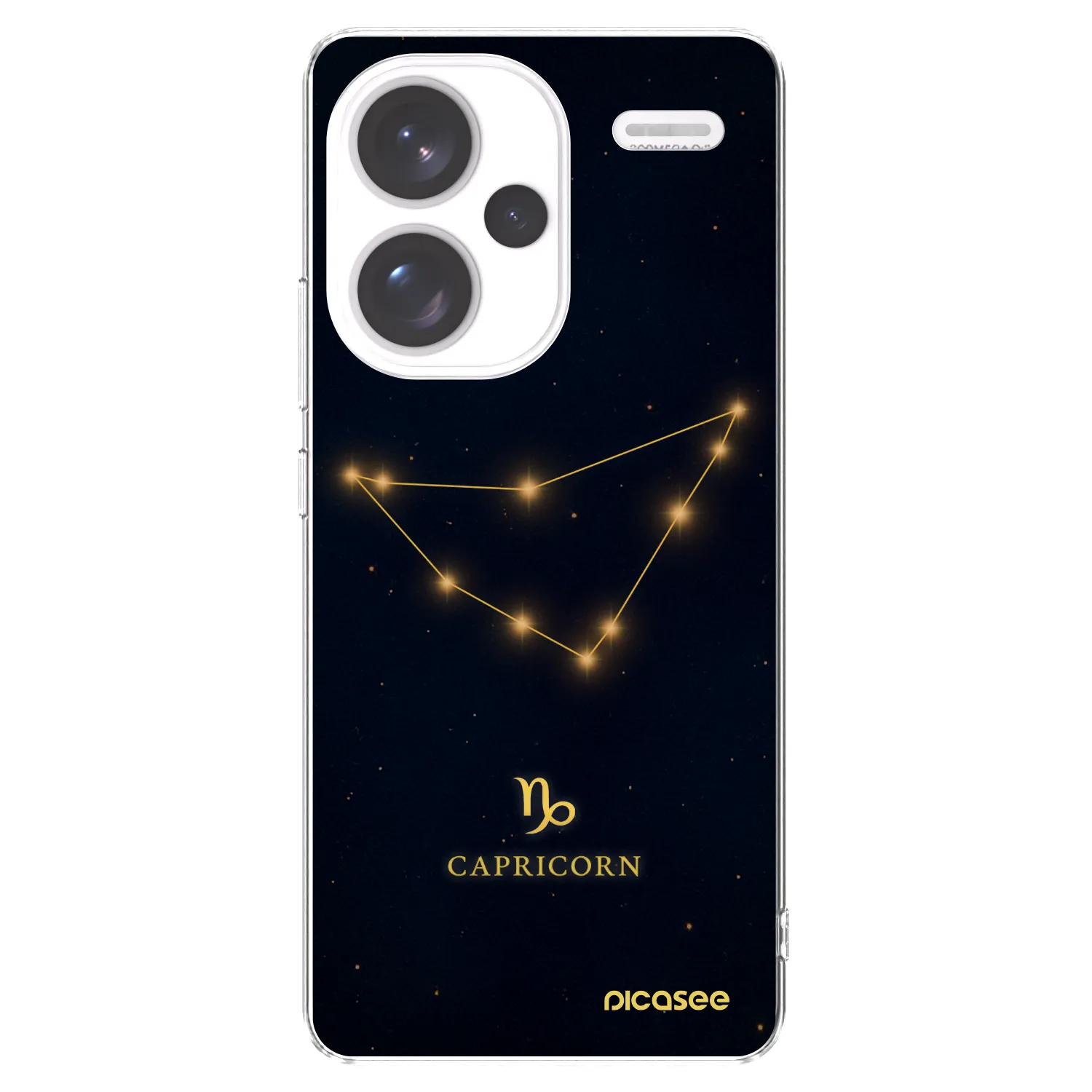 Picasee silikonový průhledný obal pro Xiaomi Redmi Note 13 Pro+ 5G - CAPRICORN