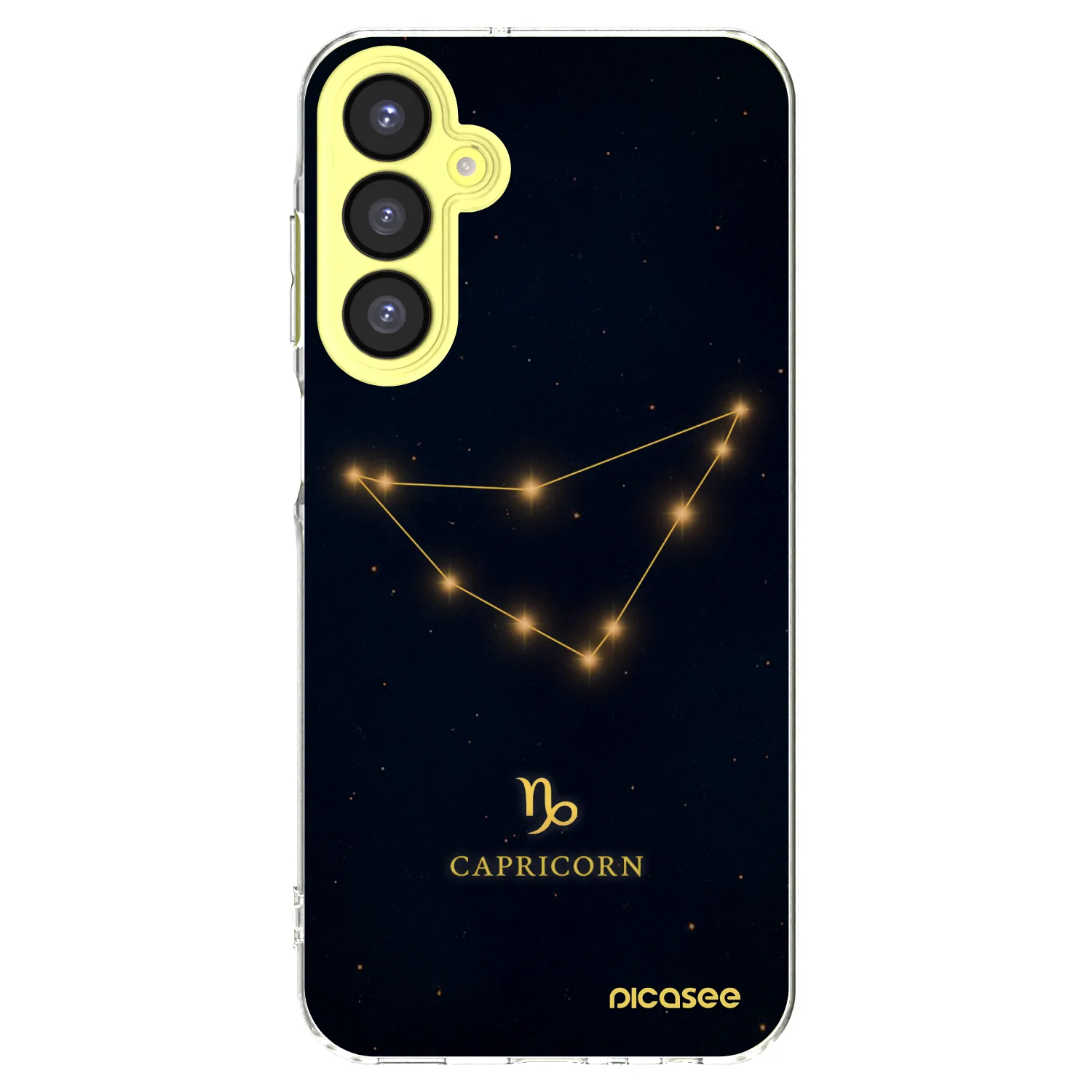 Picasee silikonový průhledný obal pro Samsung Galaxy A25 A256B 5G - CAPRICORN