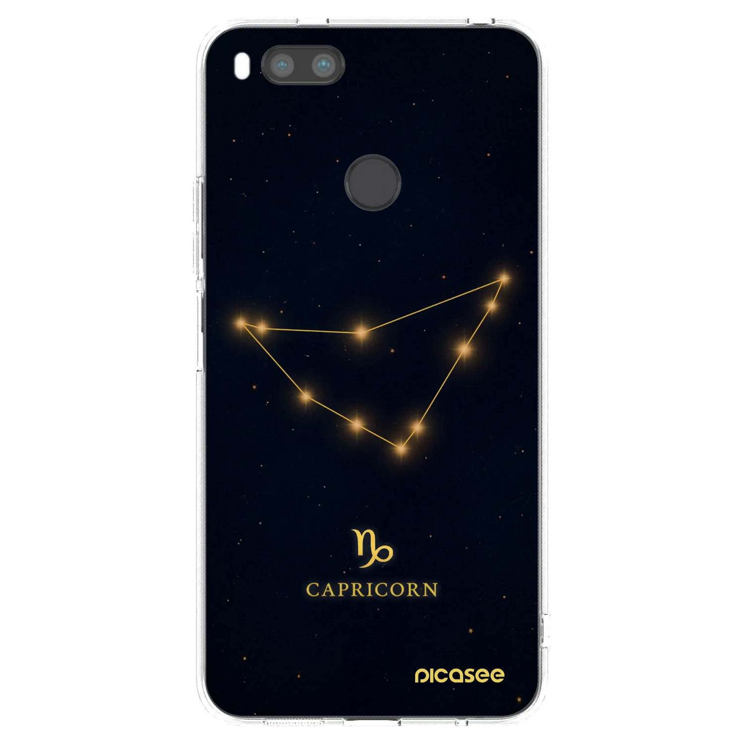 Picasee silikonový průhledný obal pro Xiaomi Mi A1 Global - CAPRICORN