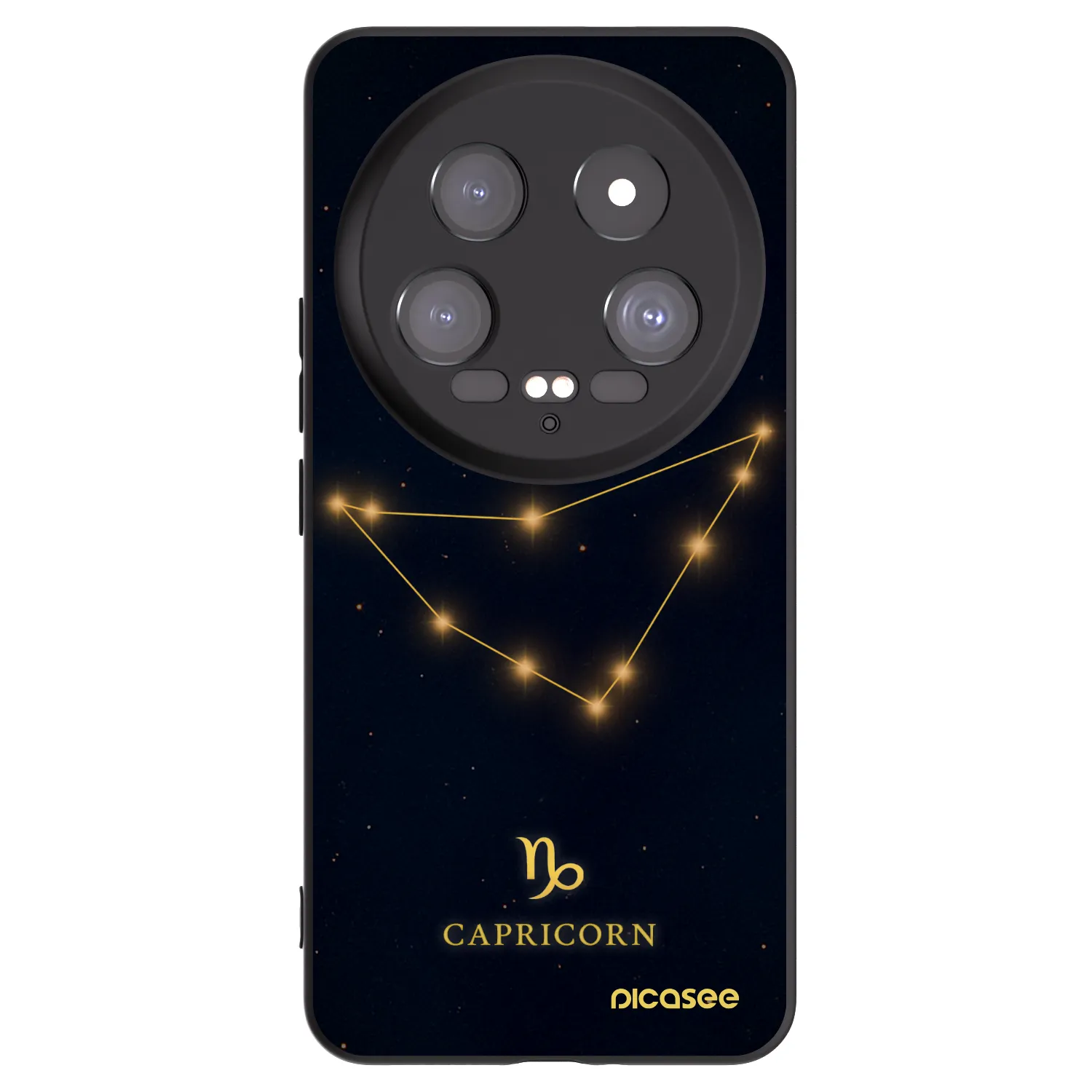 Picasee silikonový černý obal pro Xiaomi 14 Ultra - CAPRICORN