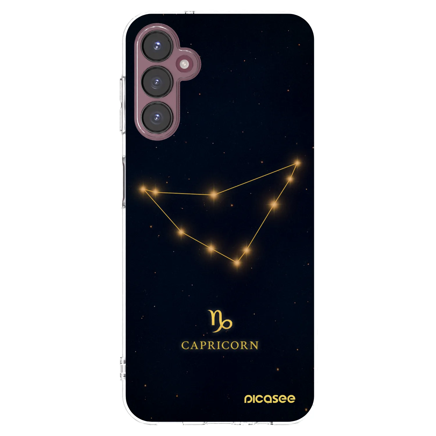 Picasee silikonový průhledný obal pro Samsung Galaxy A05s A057G - CAPRICORN