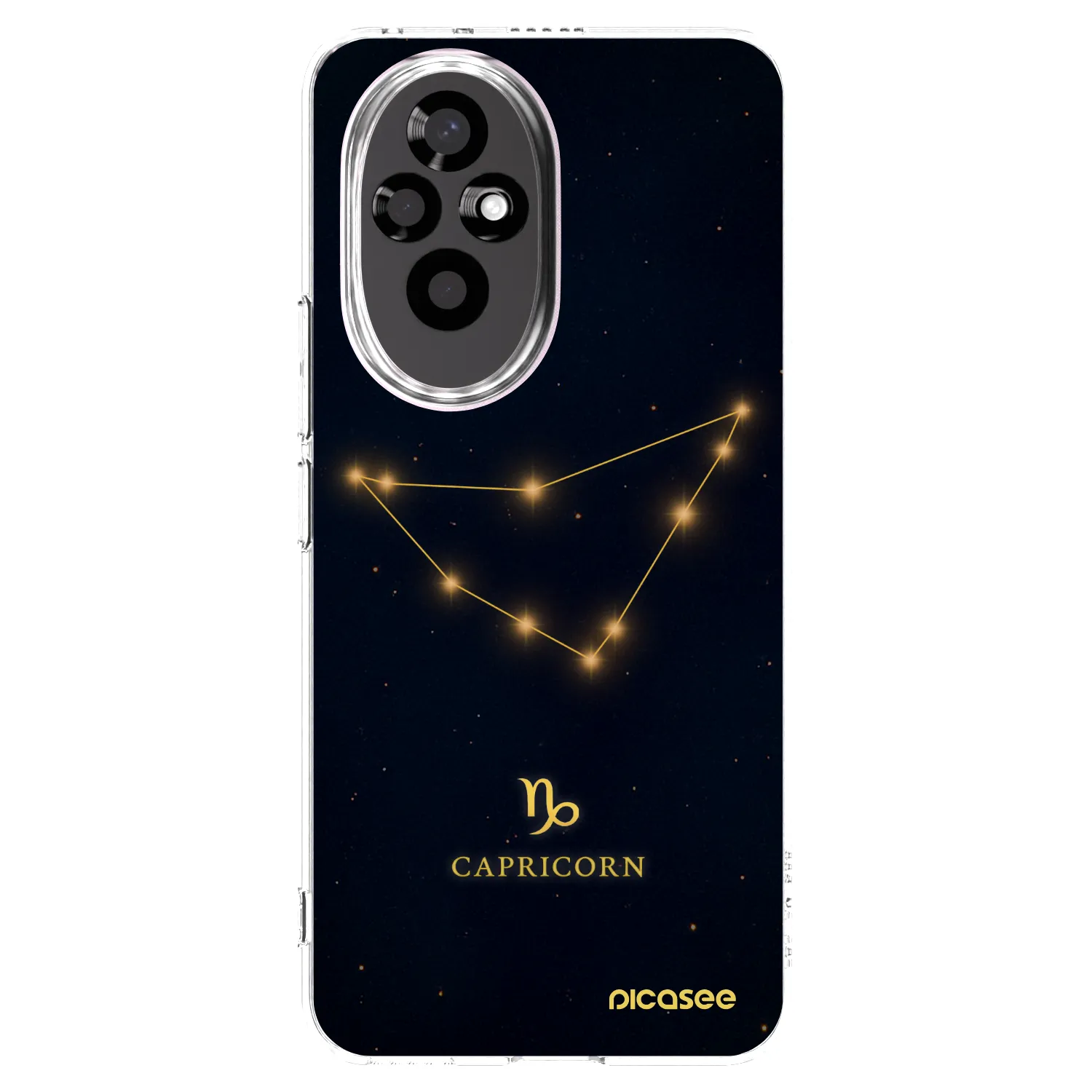 Picasee silikonový průhledný obal pro Honor 200 5G - CAPRICORN