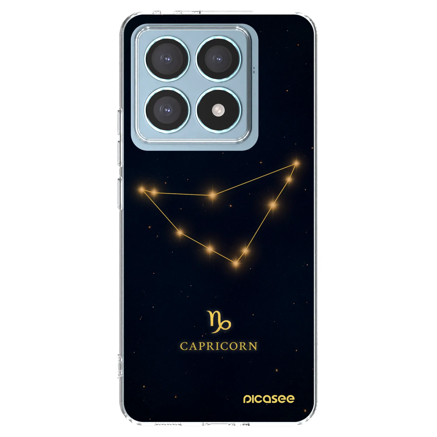 Picasee silikonový průhledný obal pro Xiaomi 14T Pro - CAPRICORN