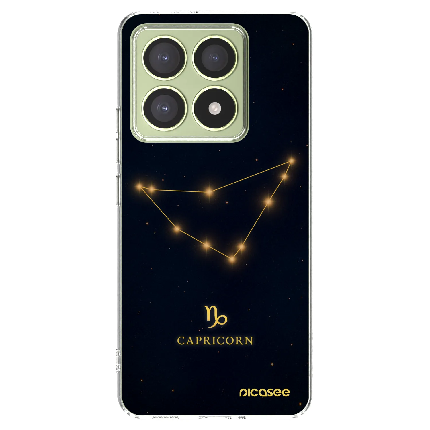 Picasee silikonový průhledný obal pro Xiaomi 14T - CAPRICORN