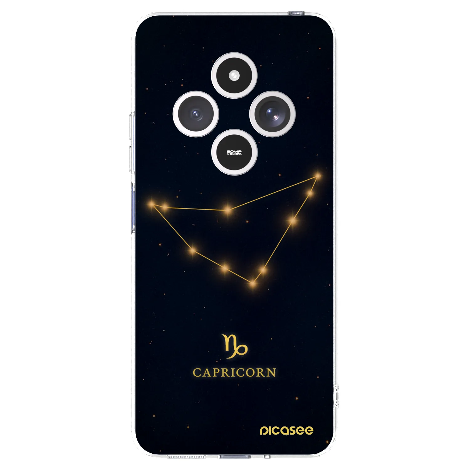Picasee silikonový průhledný obal pro Xiaomi Redmi 14C - CAPRICORN