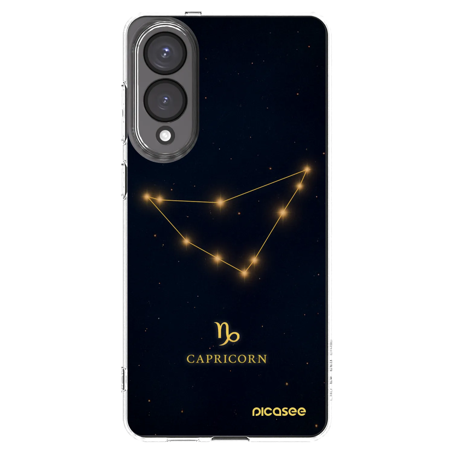 Picasee silikonový průhledný obal pro Samsung Galaxy S25 Edge 5G - CAPRICORN