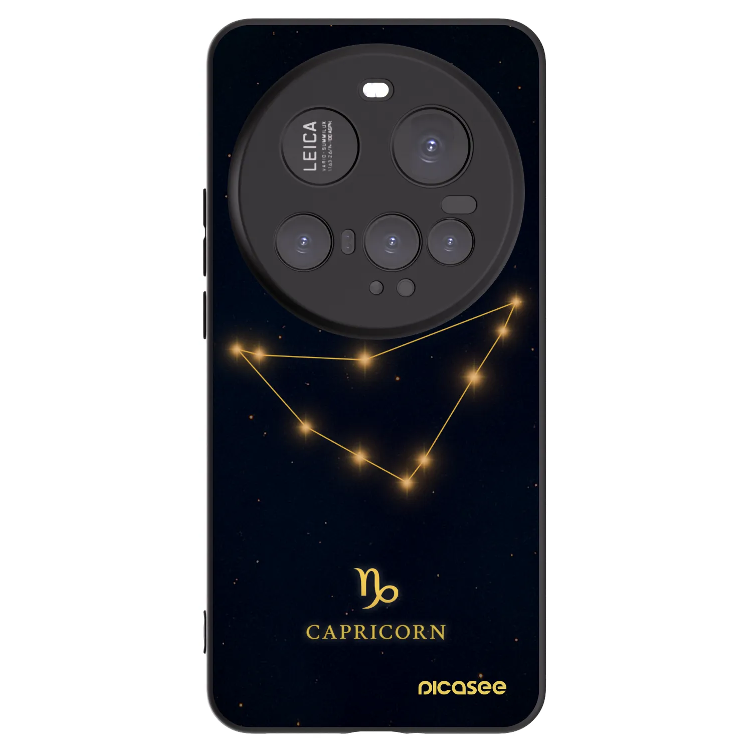Picasee silikonový černý obal pro Xiaomi 15 Ultra - CAPRICORN