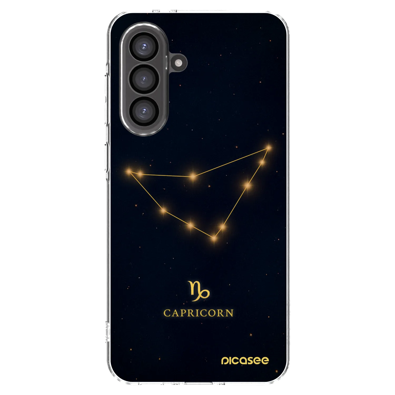 Picasee silikonový průhledný obal pro Samsung Galaxy A36 5G - CAPRICORN