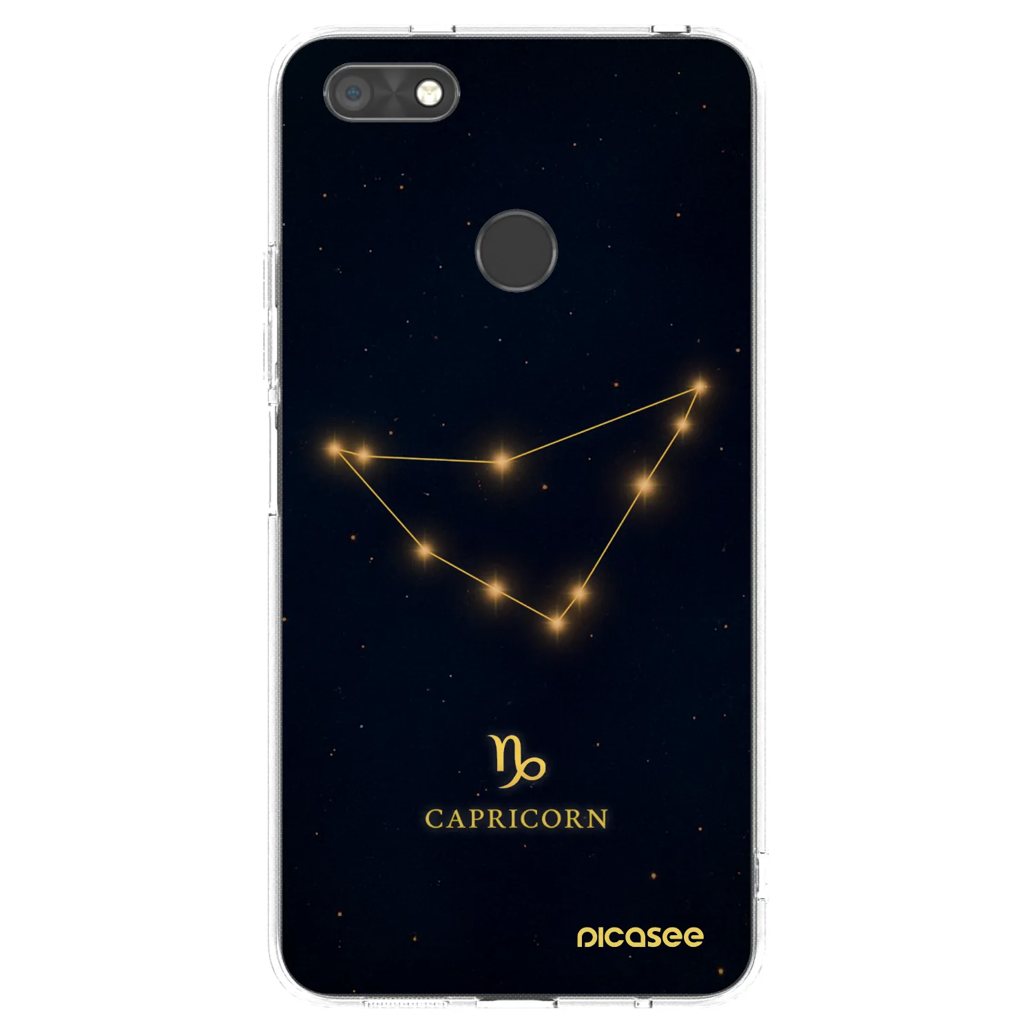 Picasee silikonový průhledný obal pro Huawei P9 Lite Mini - CAPRICORN