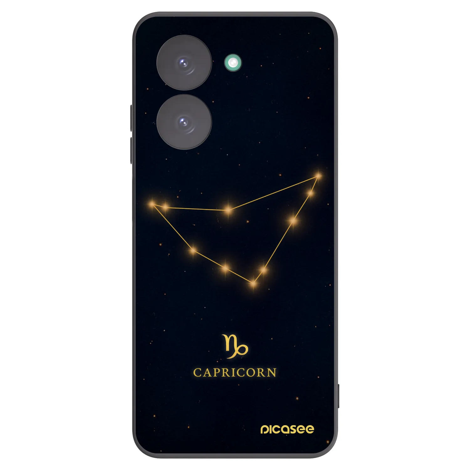Picasee silikonový černý obal pro Xiaomi Redmi A5 - CAPRICORN